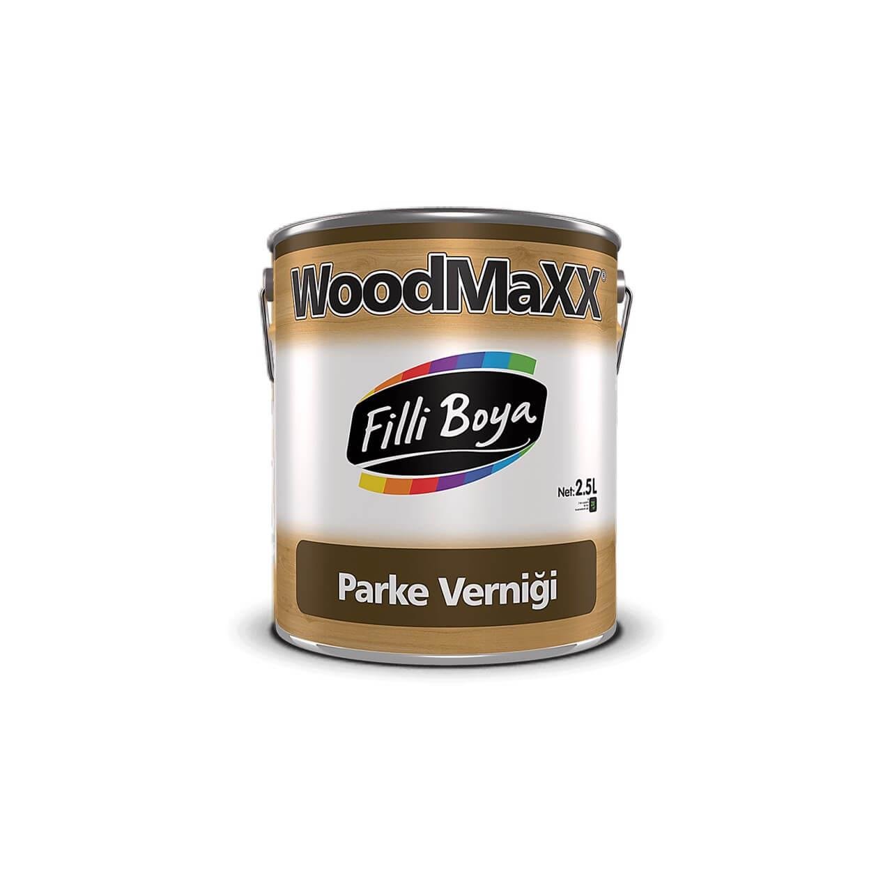 Filli Boya WoodMaXX Parke Verniği 12 KG-Filli Boya Ahşap Boyası-FLZ00445