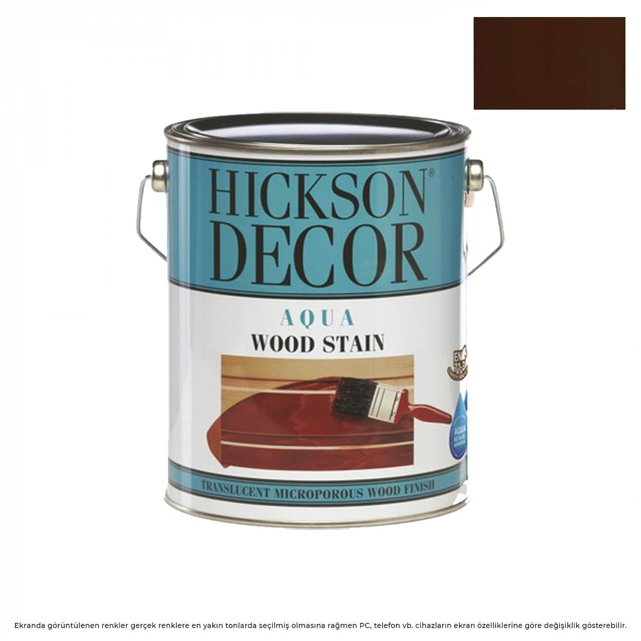 Hickson Decor Ultra Aqua Vernik 5 L. Red Ochre-Su Bazlı Boyalar-FLZ00850
