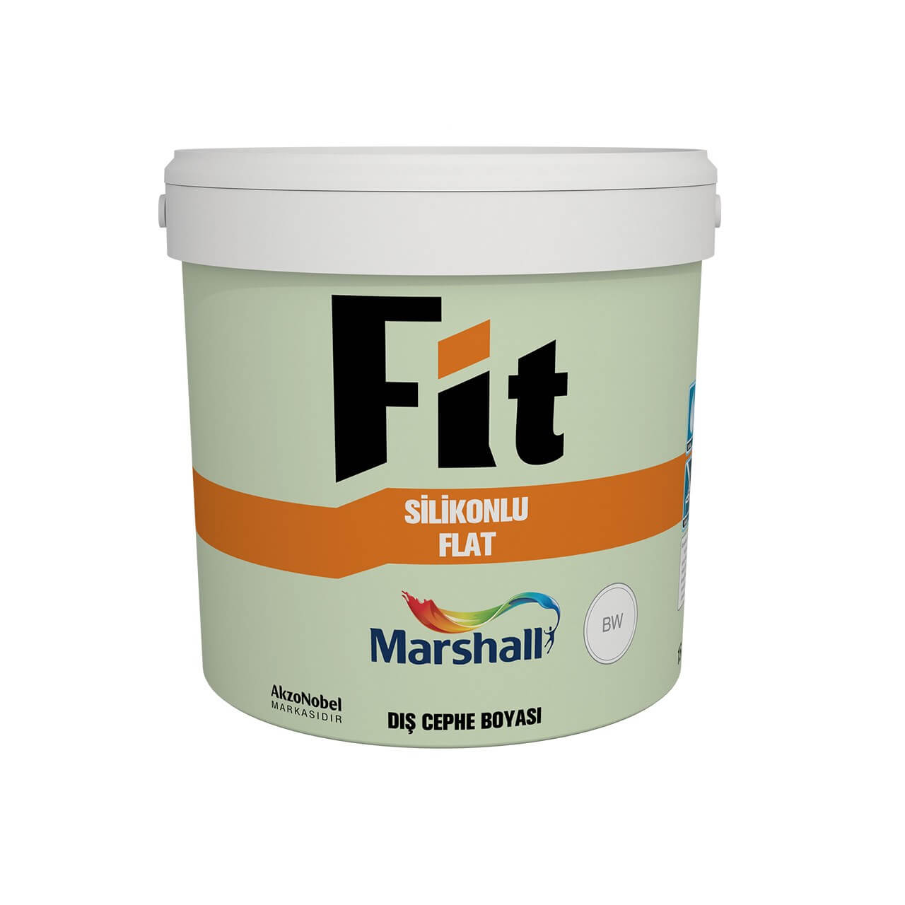 Marshall Fit Flat Dış Cephe Bw 2.5 Lt-Dış Cephe Boyaları-FLZ01697