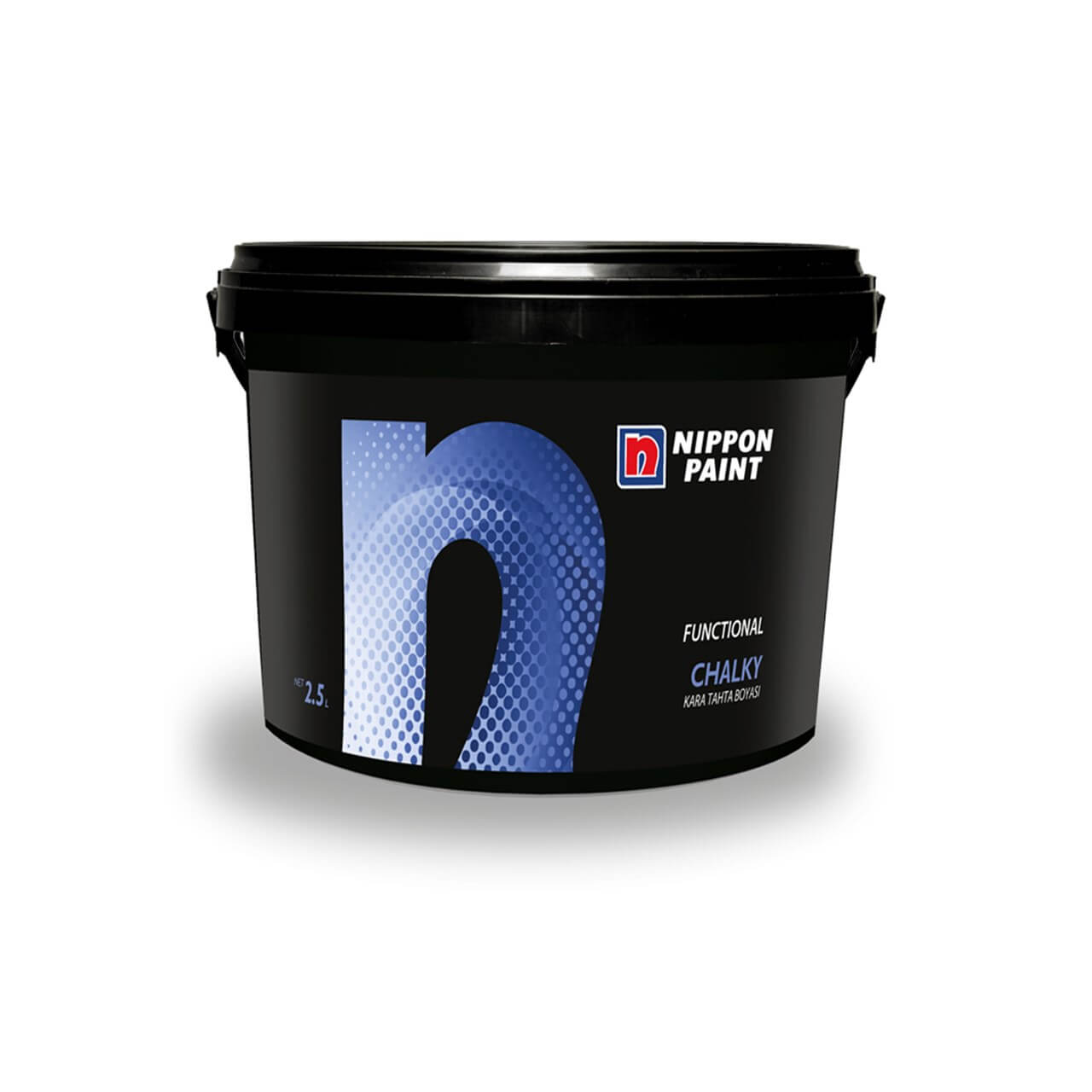 Nippon Chalky Kara Tahta Boyası Siyah 2.5 LT.-Dekoratif Boyalar-FLZ00956