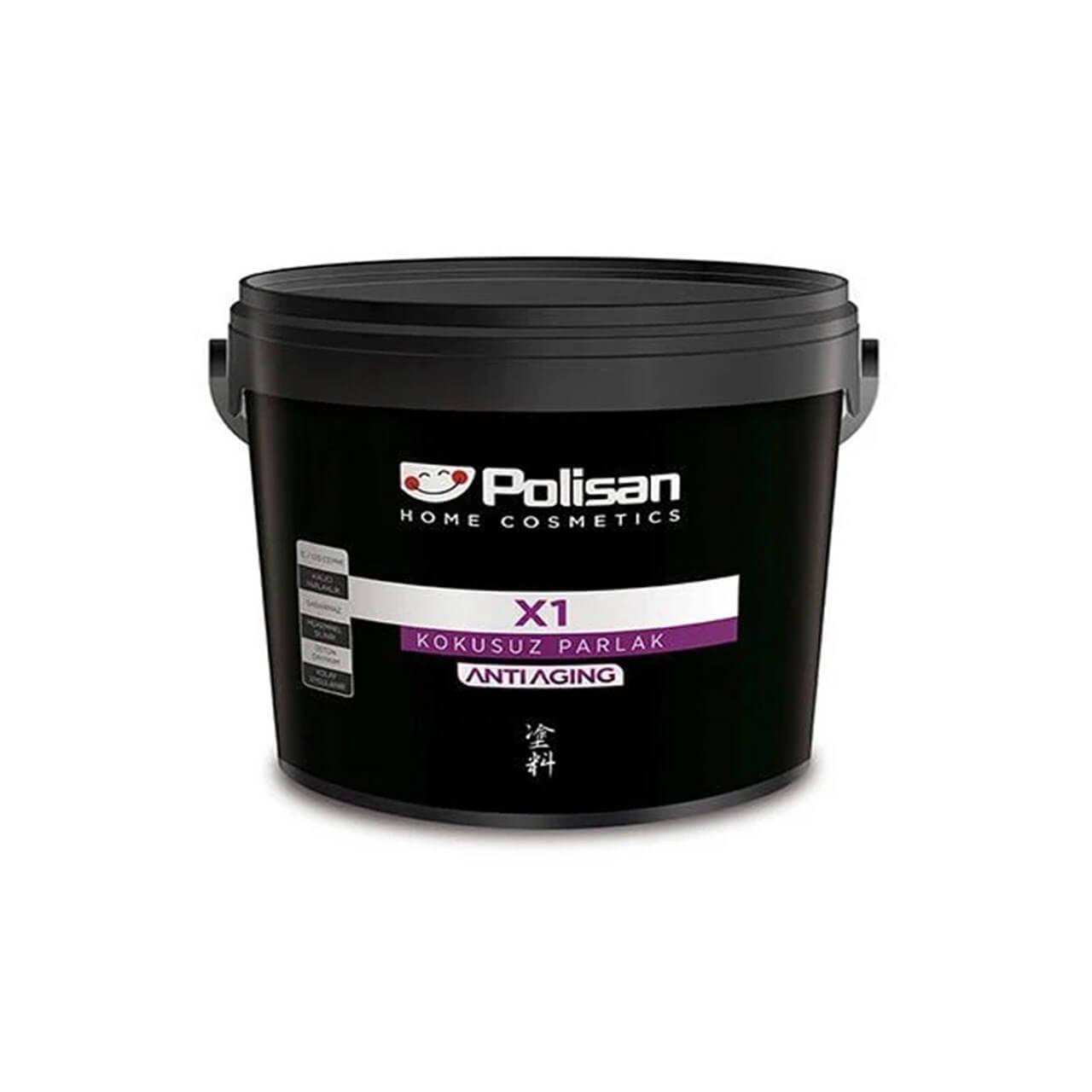 Polisan X1 Anti Aging Kokusuz Parlak 2.5 Lt-Panel Kapı Boyası-FLZ01742