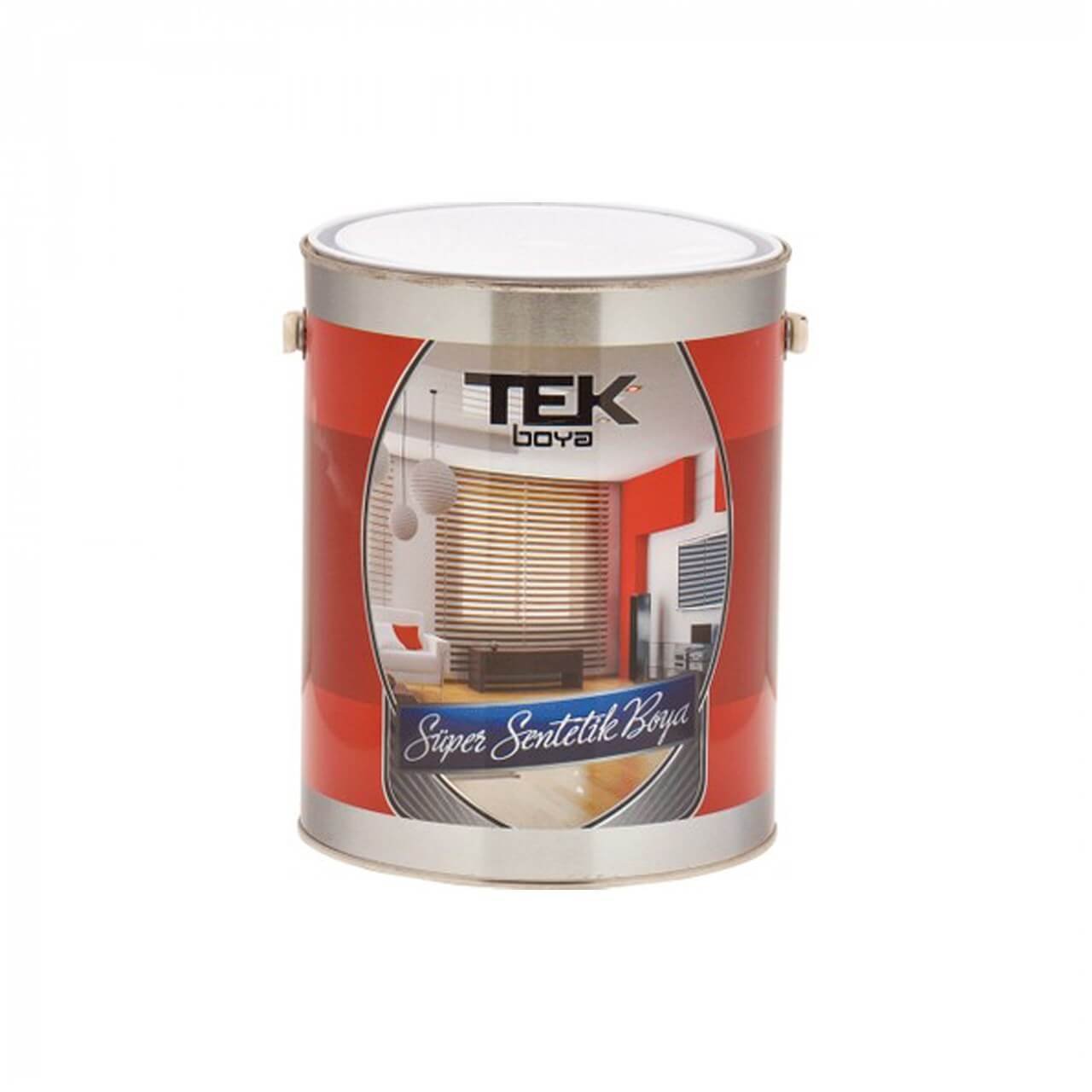 Tek Parlak Yağlı Boya 0.75 LT. Beyaz-Yağlı Boyalar-FLZ01315