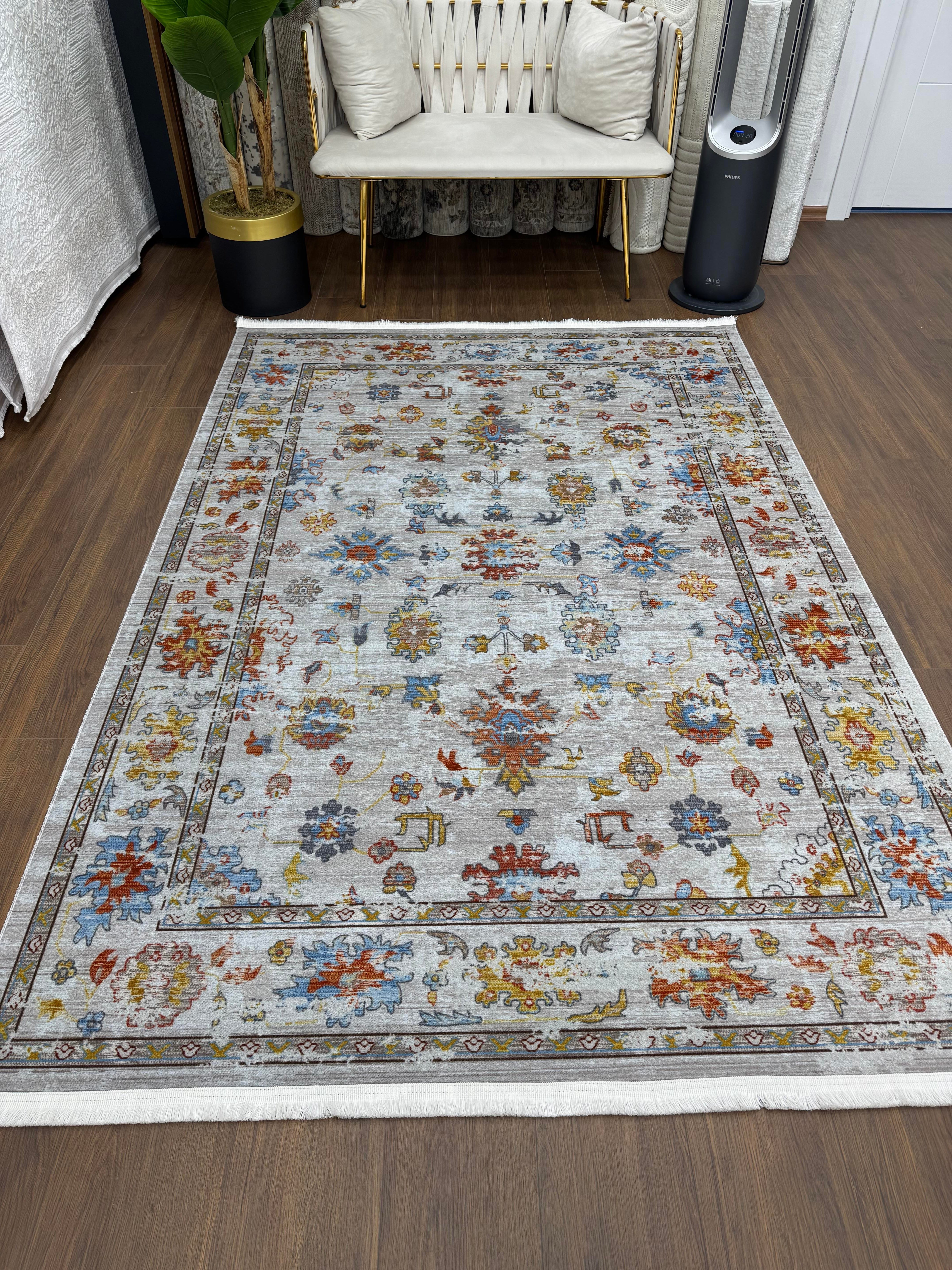 Ottoman 368-1004 Krem Terra Mavi Multi 