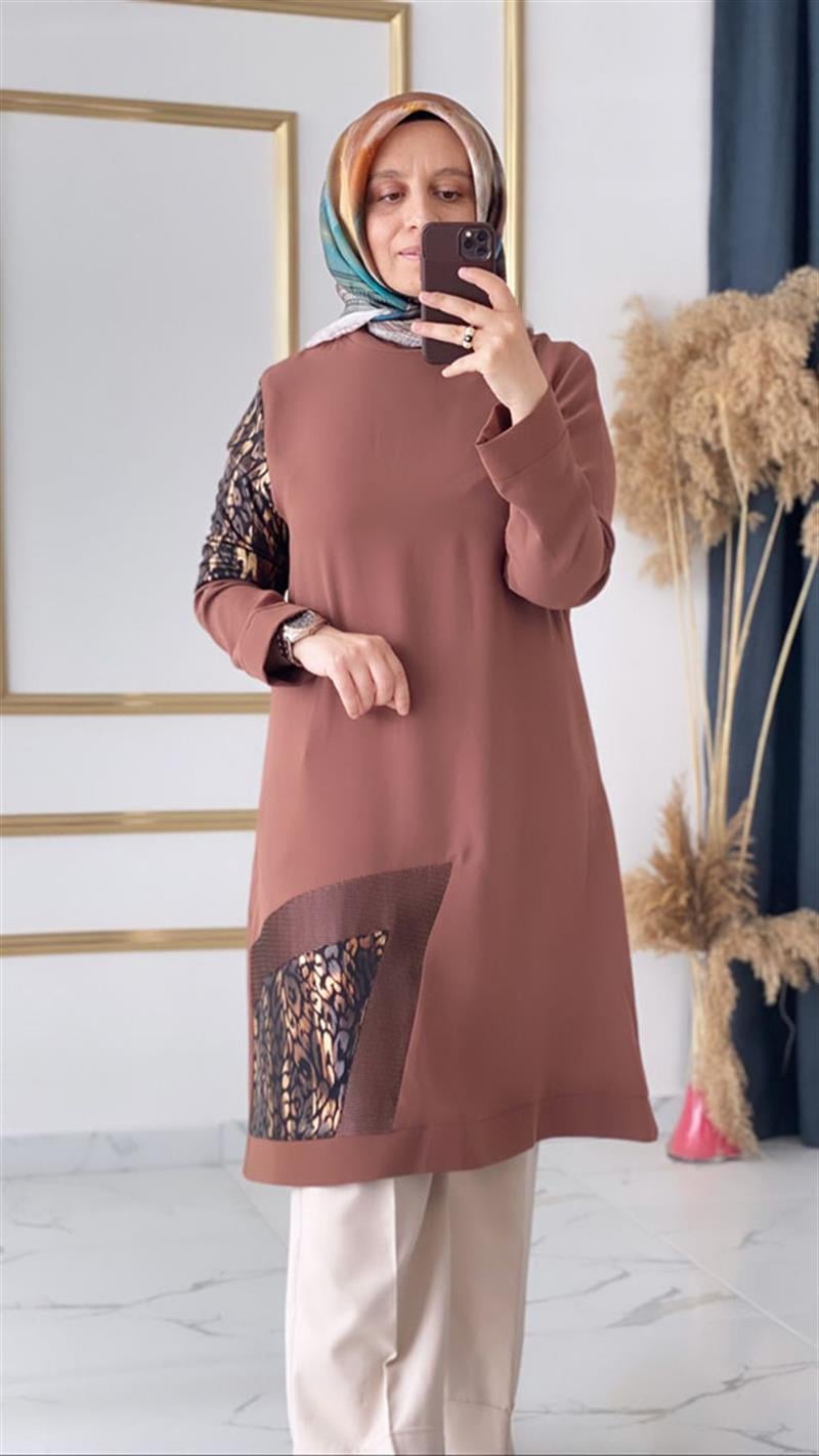 Ç.Ö. Leoparlı Tunik 1126