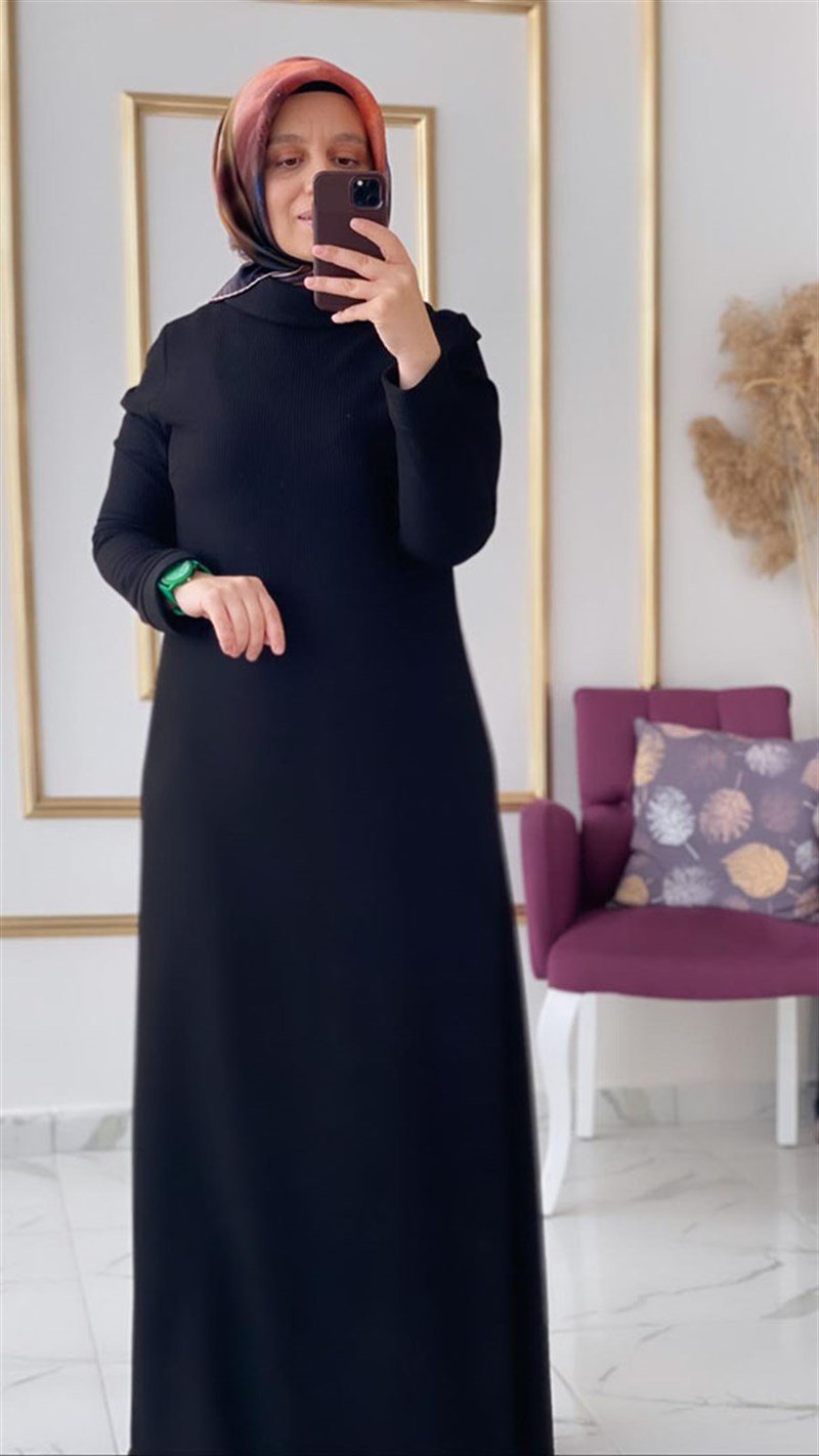 Çınar Özkan Örme Elbise 1004