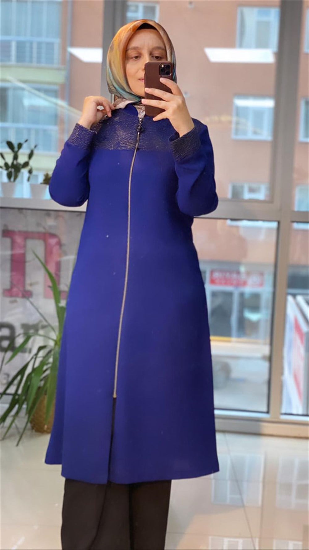 Krep Baskılı Giyçık 1018