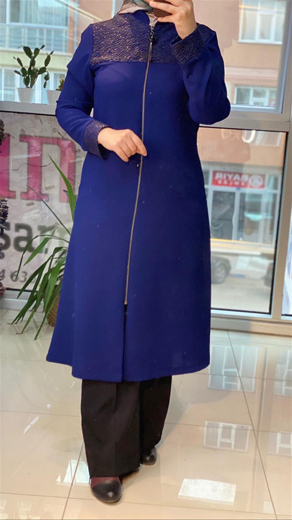 Krep Baskılı Giyçık 1018