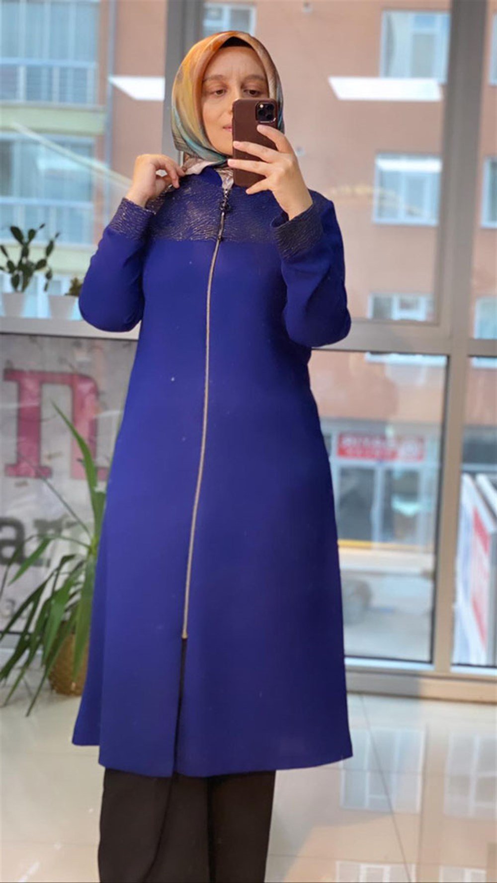 Krep Baskılı Giyçık 1018