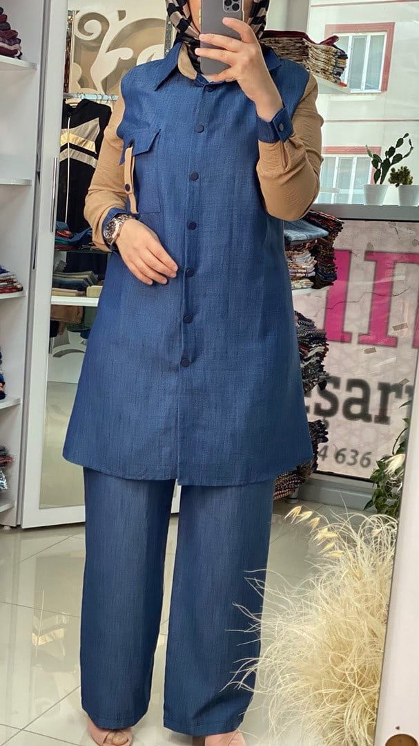 Tensel Kot Mavi Takım FRY