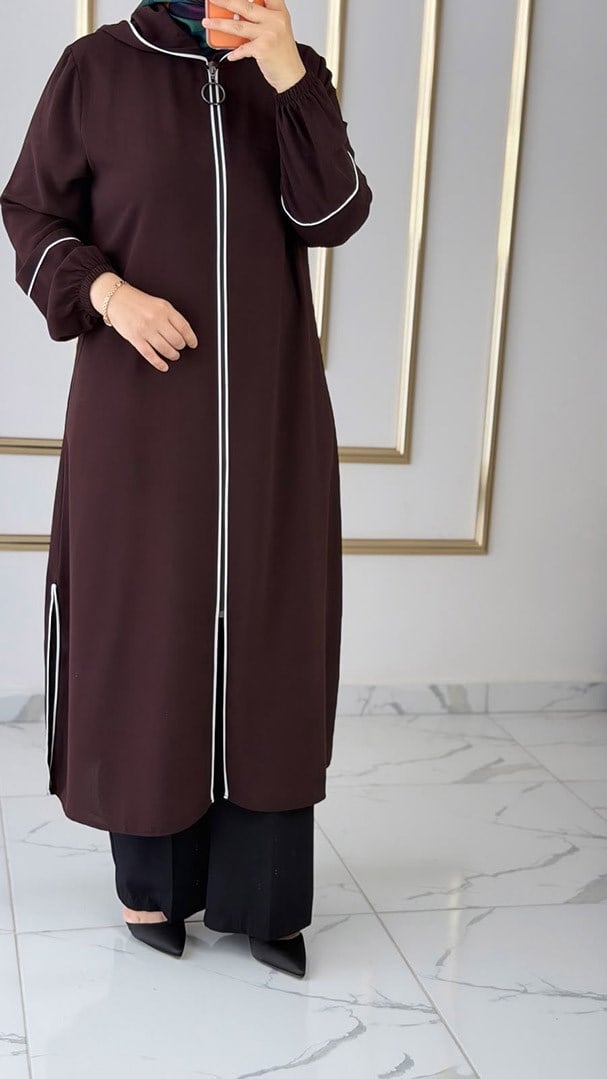 Yazlık Biyeli Kahverengi Giyçık FRY
