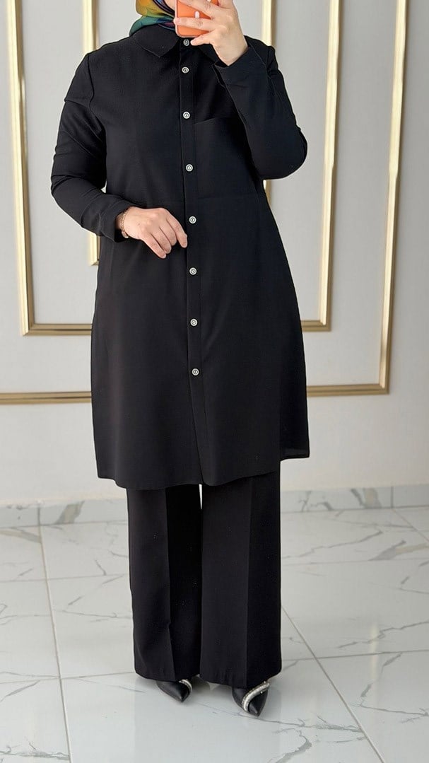 Zarif Sade Tunik FRY