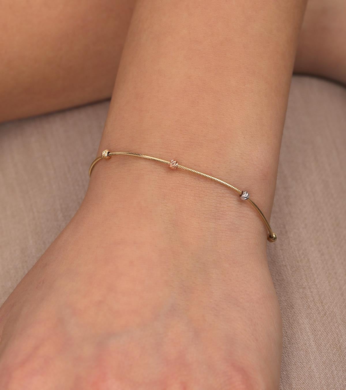 Renkli Dorikalı Balıksırtı Bileklik