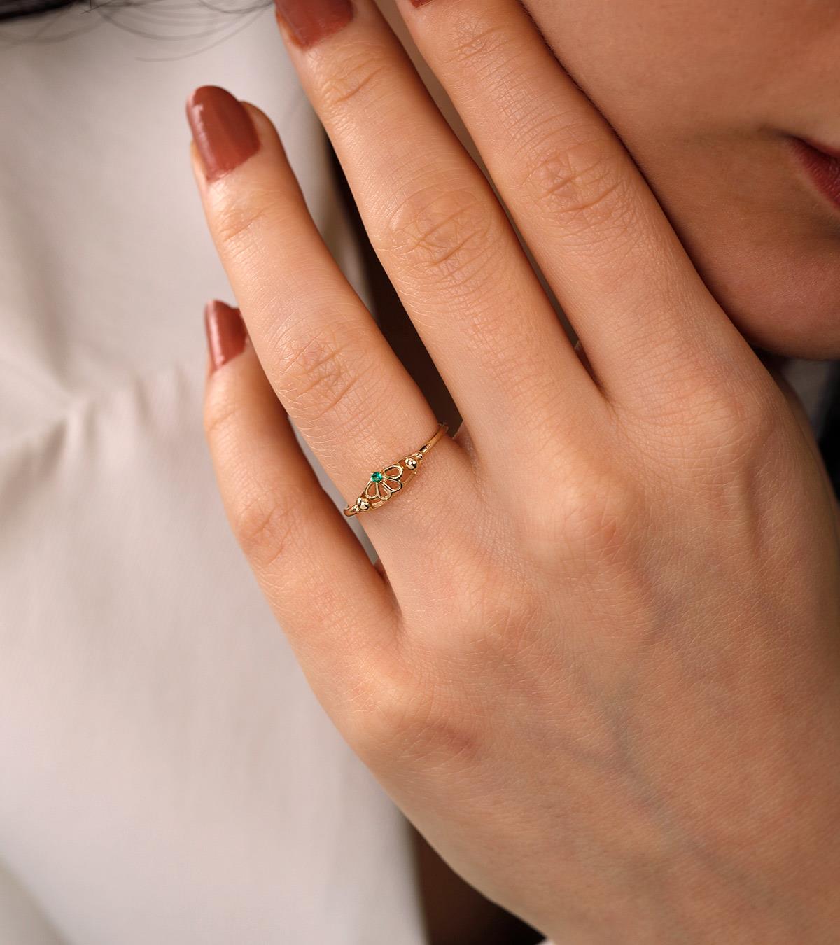 Açelya Yüzük-Yeşil