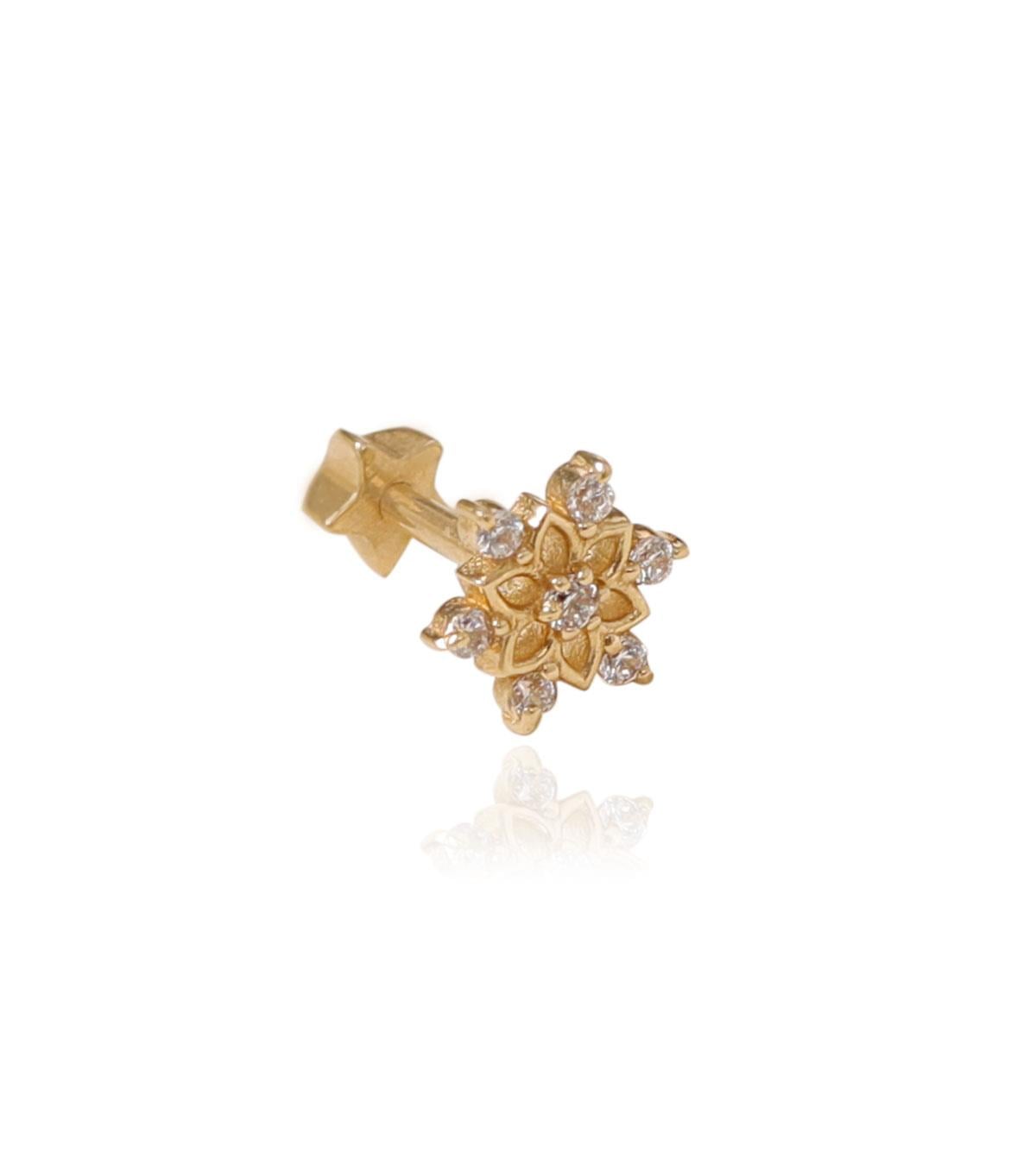 Çiçek Piercing (Tragus)