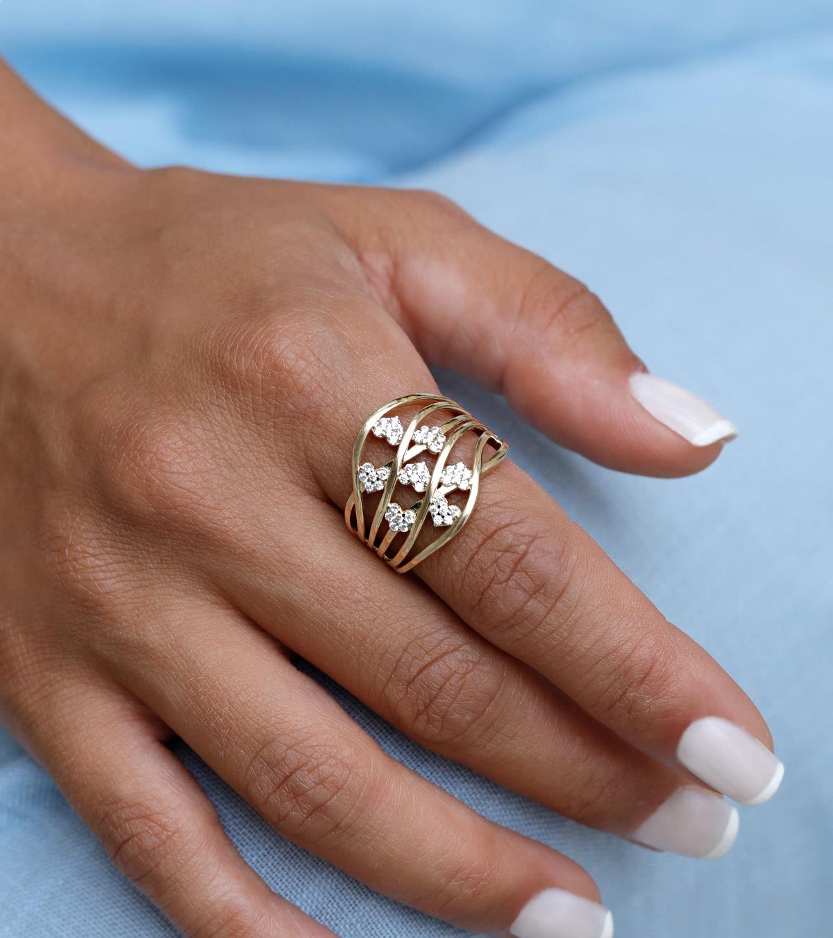 Kalpli Sarmaşık Yüzük