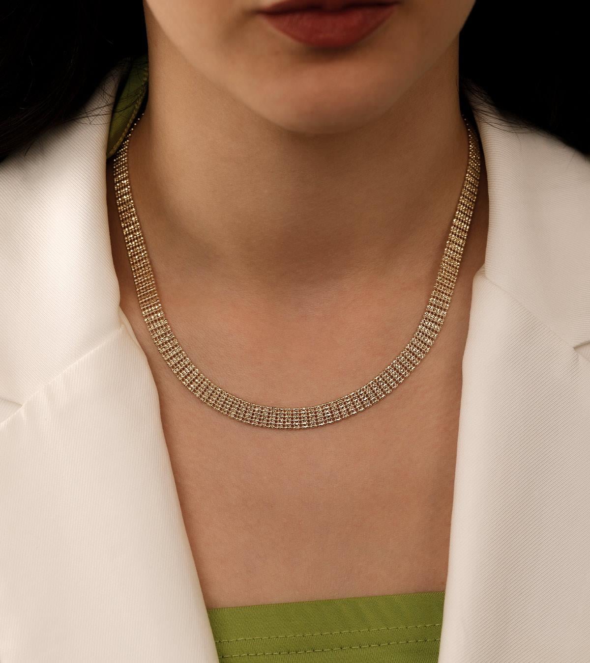 Hasır Tasarım Kolye