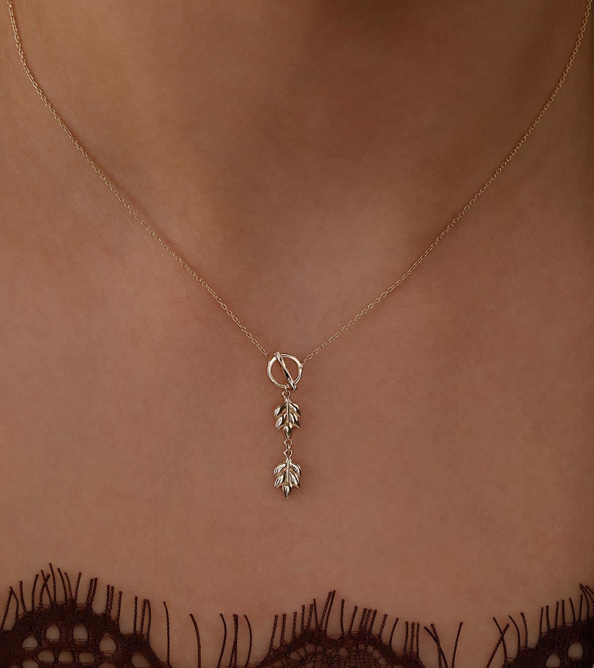 Başak Sarkıtlı Kolye