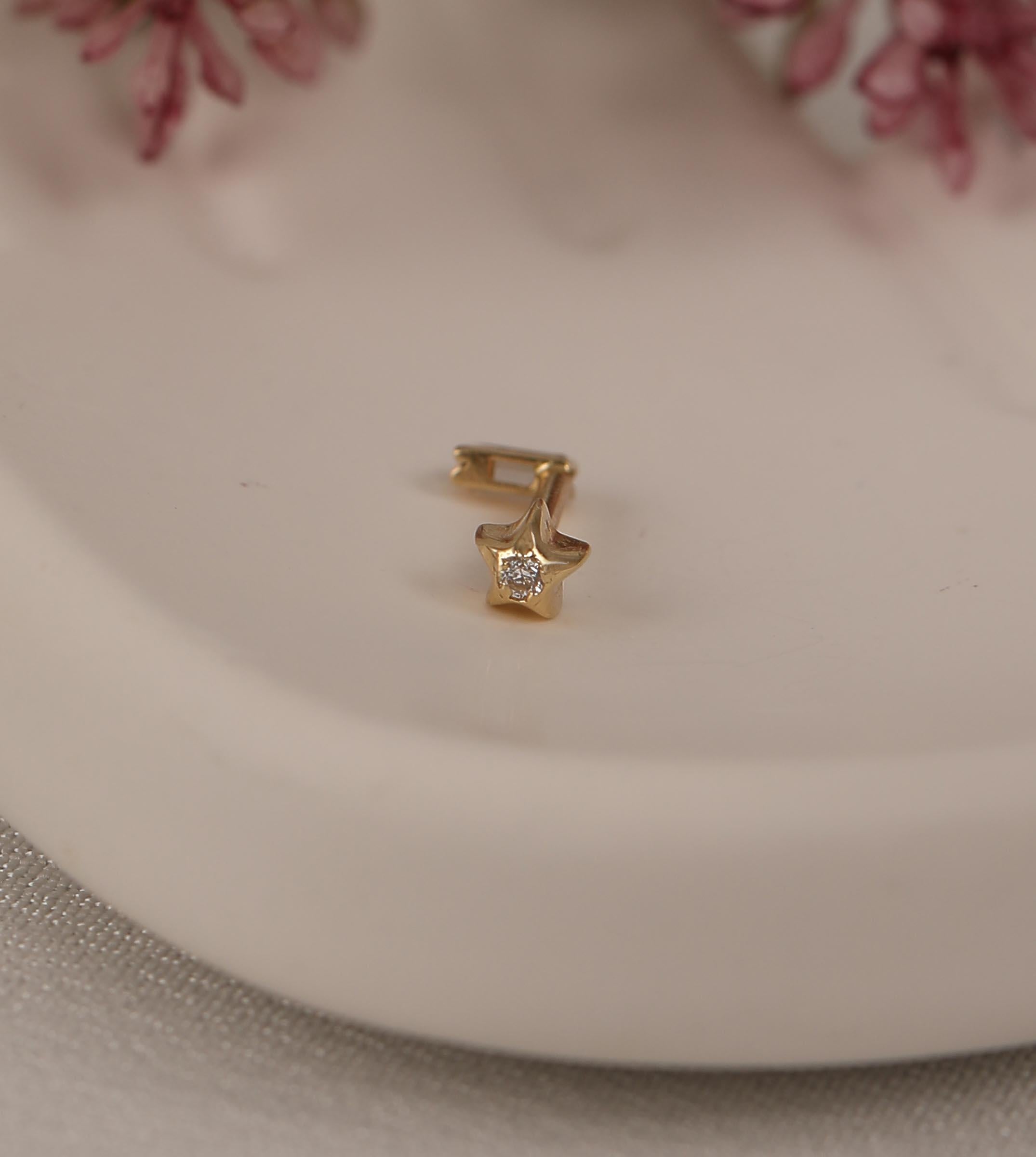 Baget Taş Piercing (Tragus)
