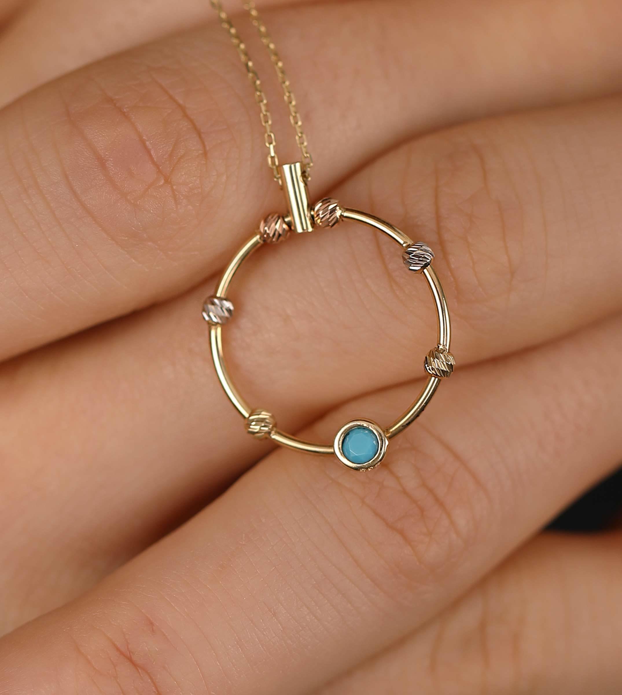 Dorikalı Halka Kolye