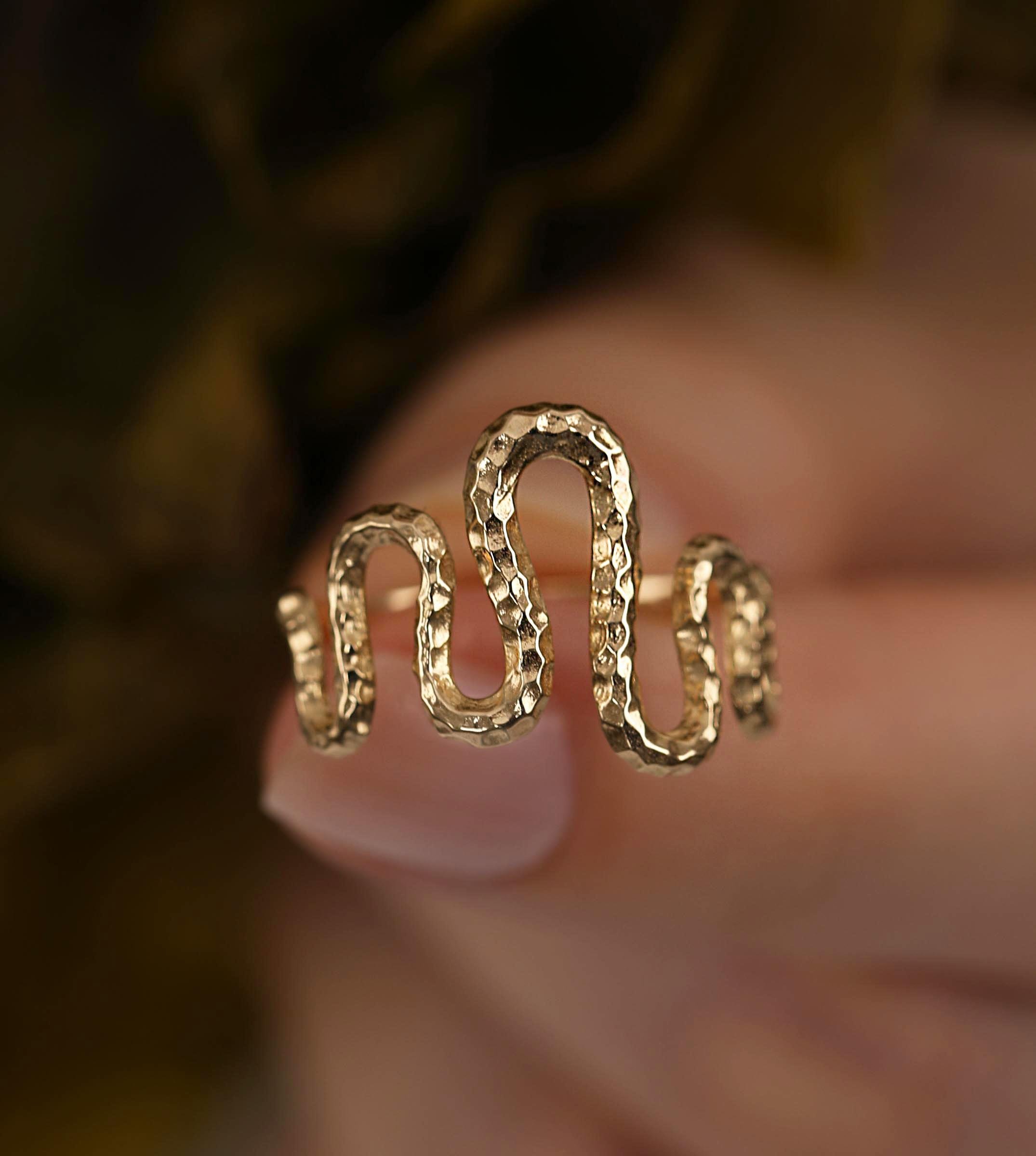 Dövme Yılan Yüzük