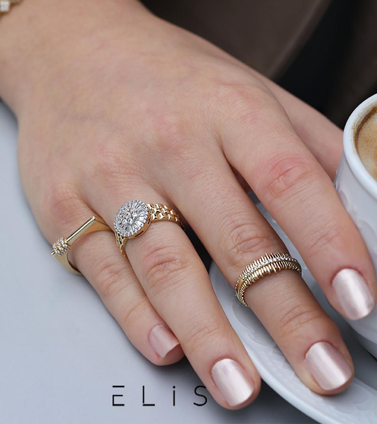 Kordon Trapez Yüzük