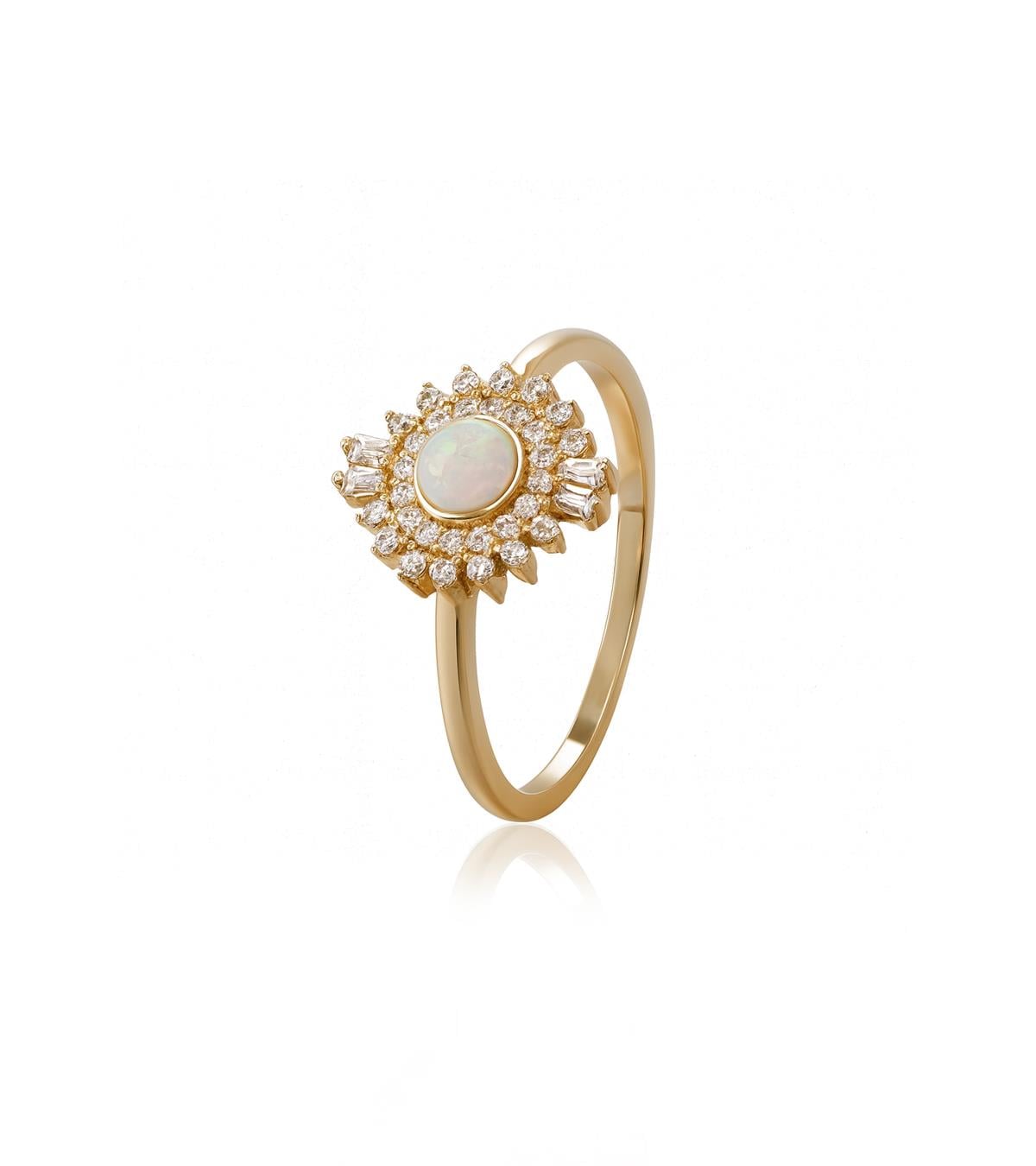 Opal Glare Yüzük