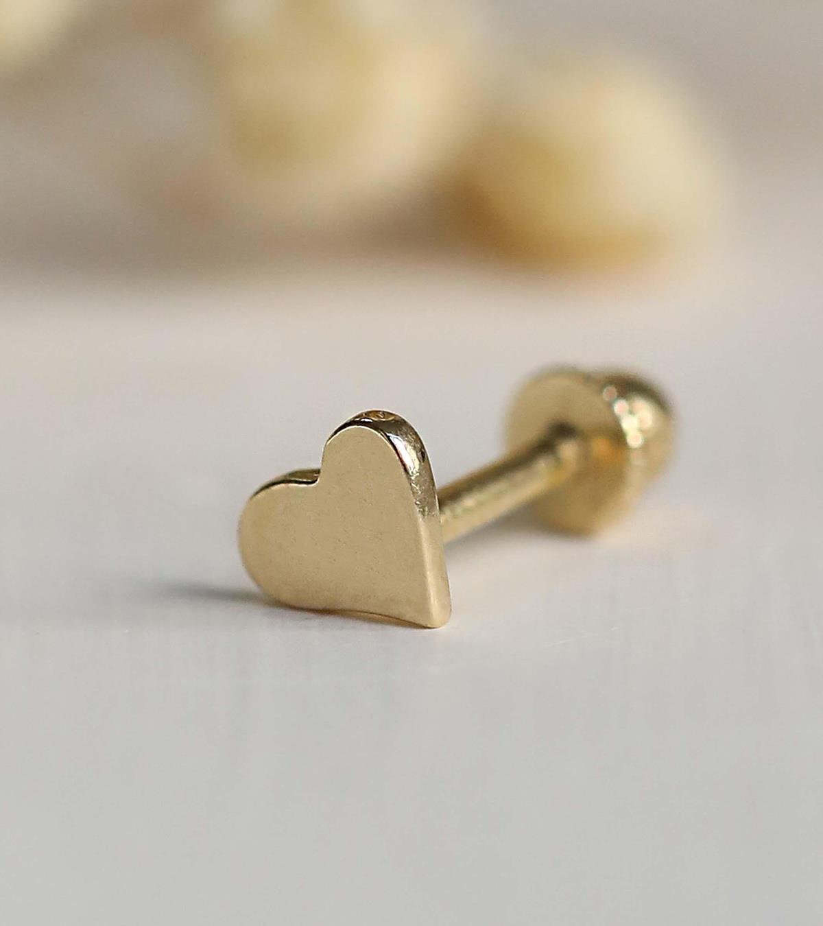 Kalp Piercing (Tragus)