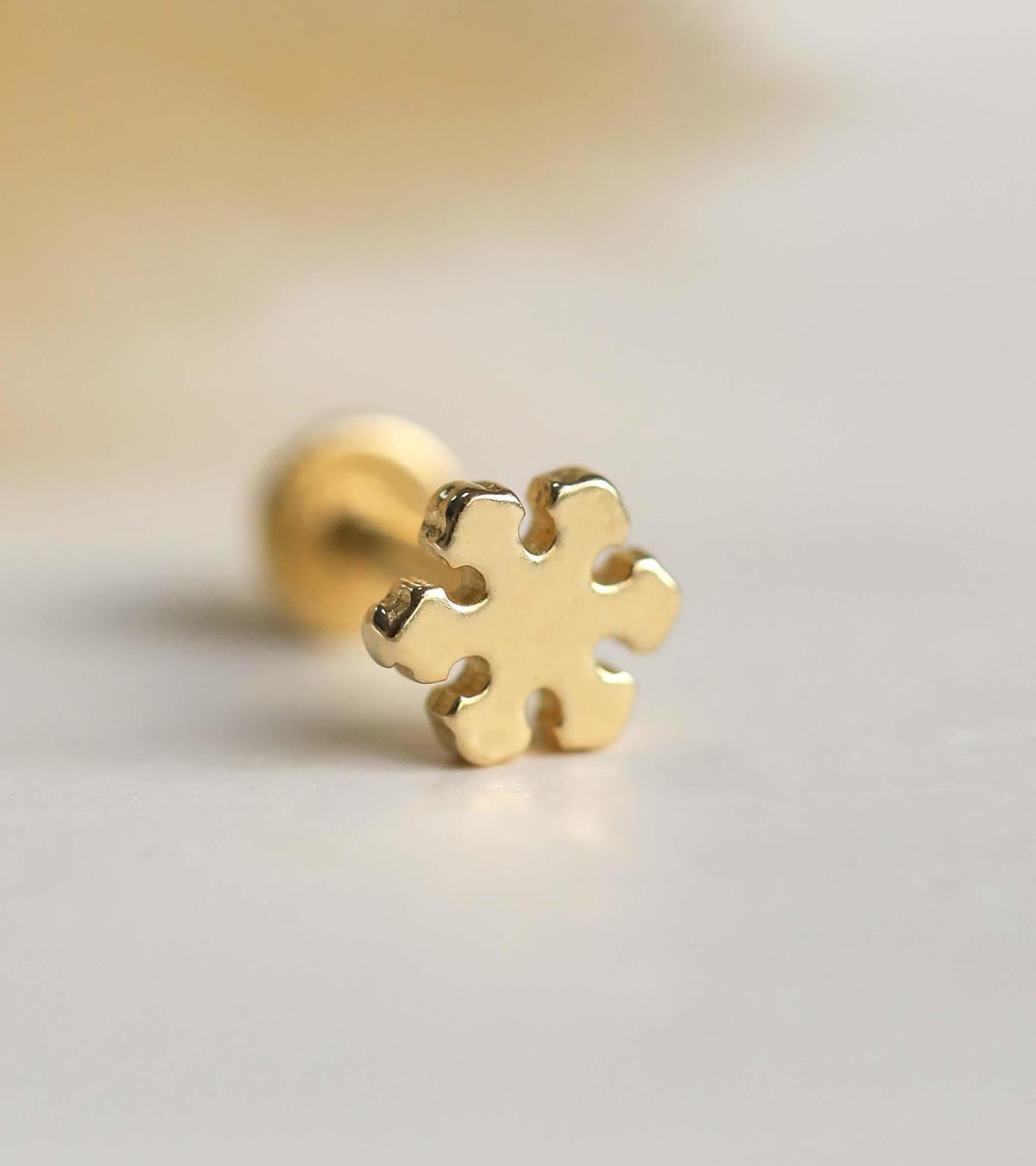 Sade Kar Tanesi Piercing (Tragus)