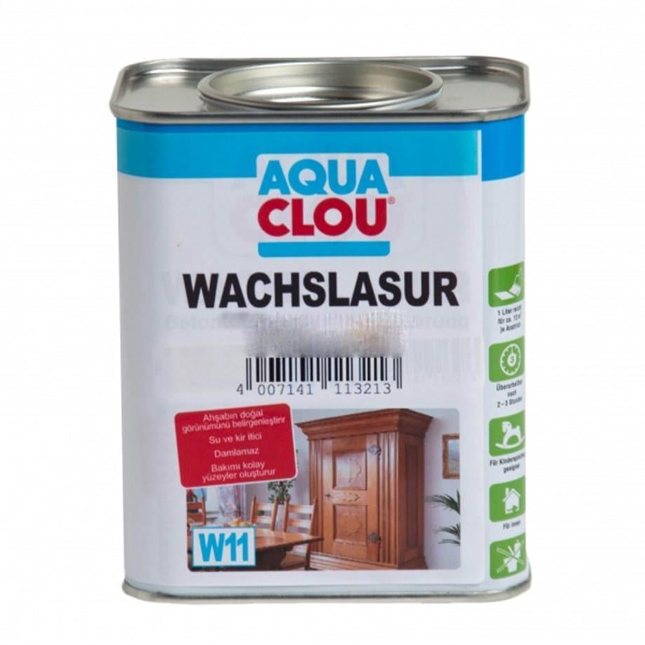 CLOU 37990.00000 W1 Şeffaf Ahşap Waks 750ml