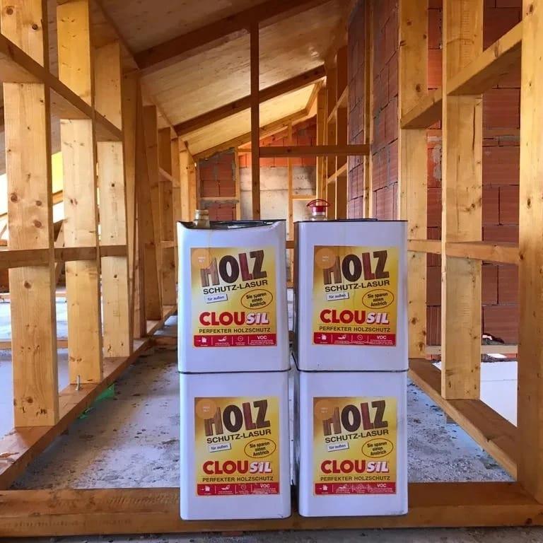 Solvent Bazlı Ahşap Koruyucular 2,5LtCLOU Nr:01 Naturel Slv Bazlı Ahşap Koruyu 2,5LT