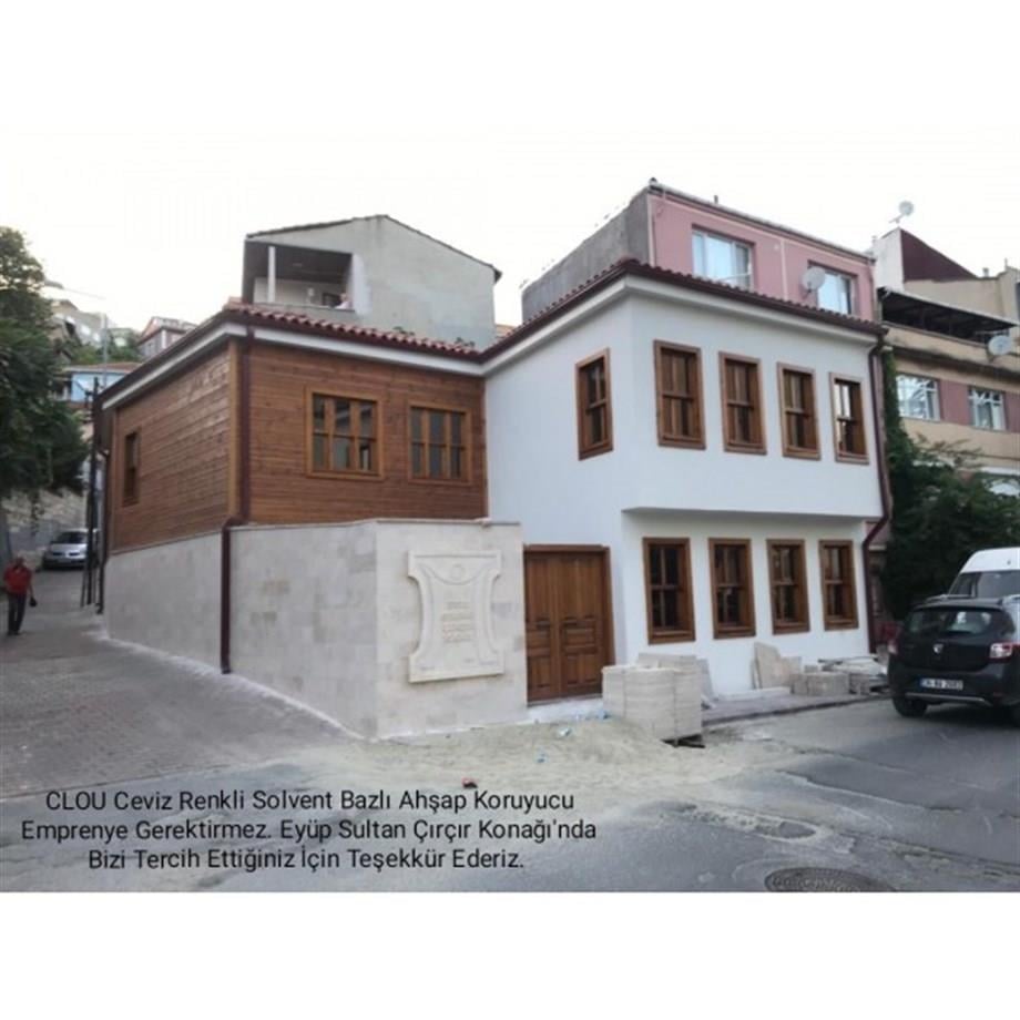 Solvent Bazlı Ahşap Koruyucular 2,5LtCLOU Nr:08 Siyah Slv Bazlı Ahşap Koruyucu 2,5LT