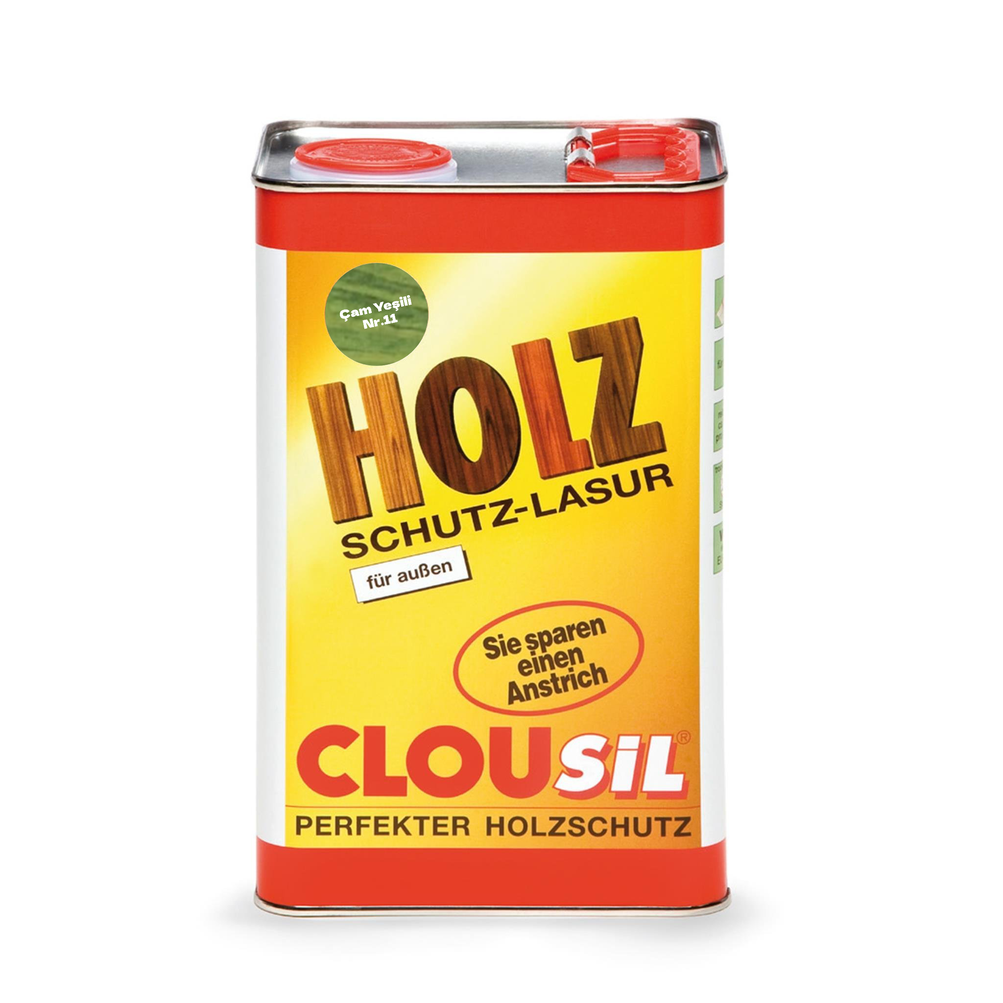 Solvent Bazlı Ahşap Koruyucular 5LtCLOU Nr:11 Çam Yeşili Slv Bazlı Ahş.Koruyucu 5Lt