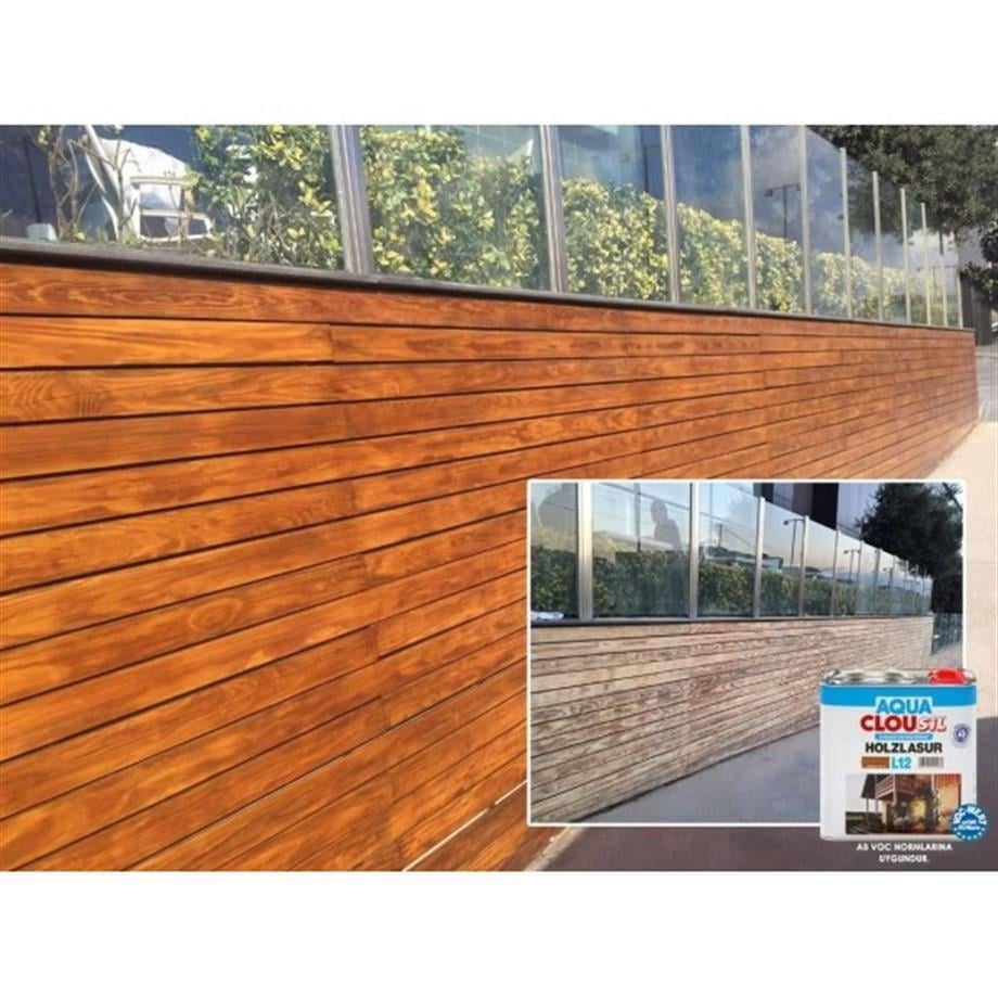 Su Bazlı Ahşap Koruyucular2,5ltCLOU Nr:09 Teak Su Bazlı Ahşap Koruyucu 2,5Lt