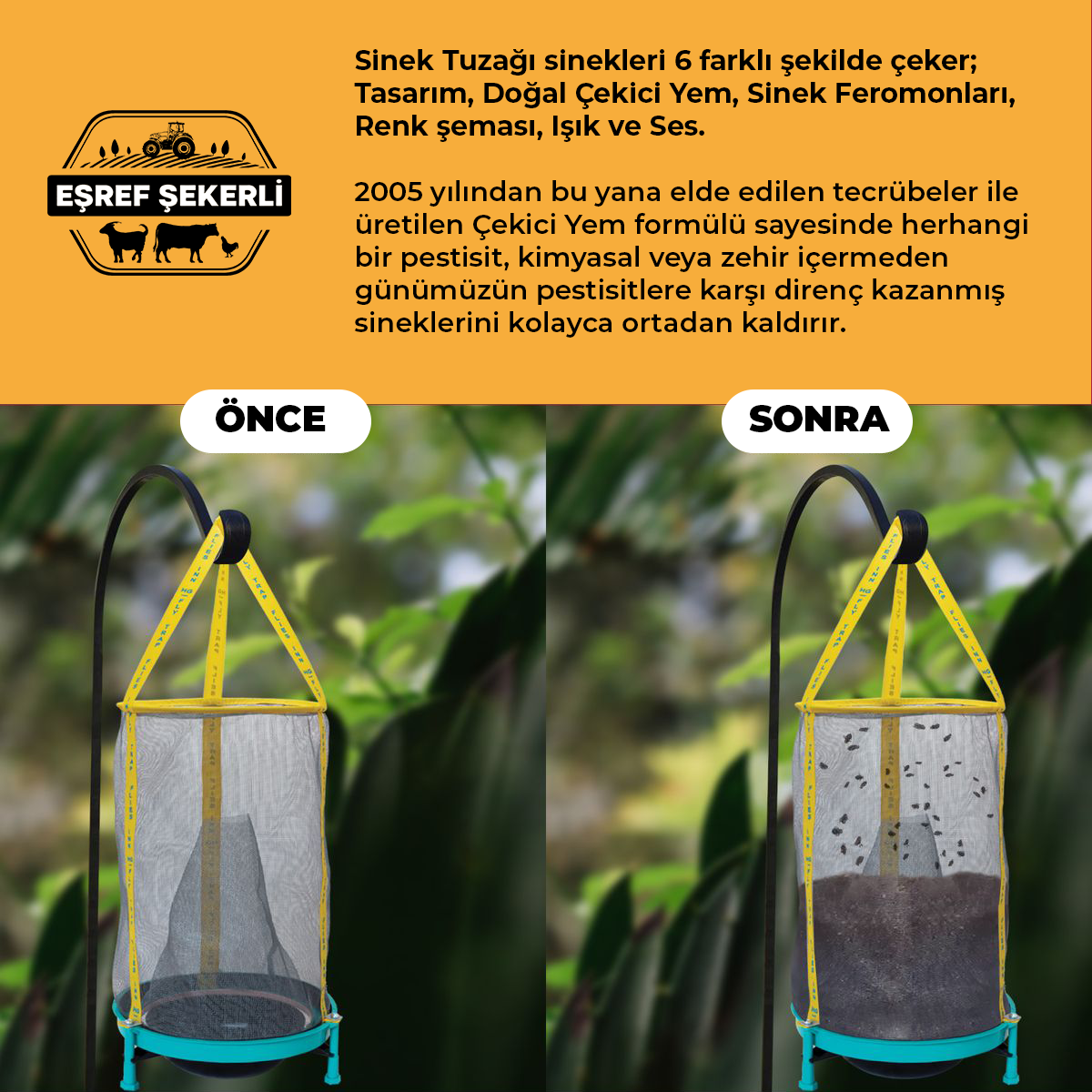 5 Adet Sinek Tuzağı