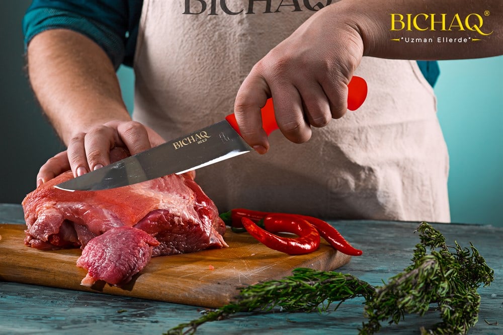 Bıchaq Kırmızı Set