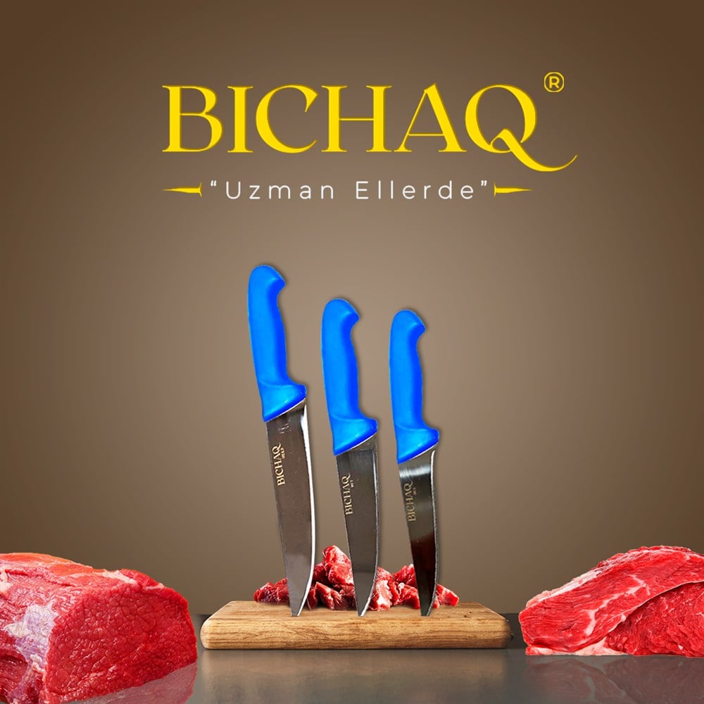Bıchaq Mavi Set