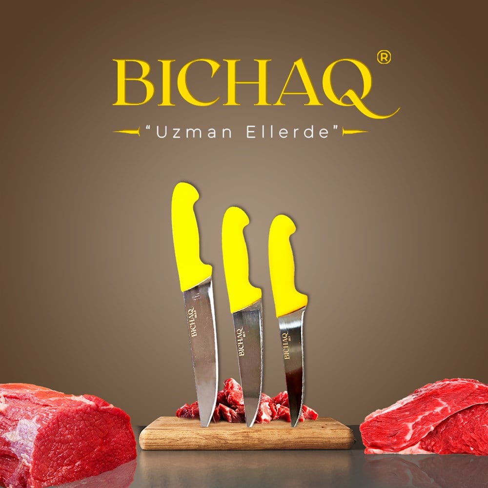 Bıchaq Sarı Set