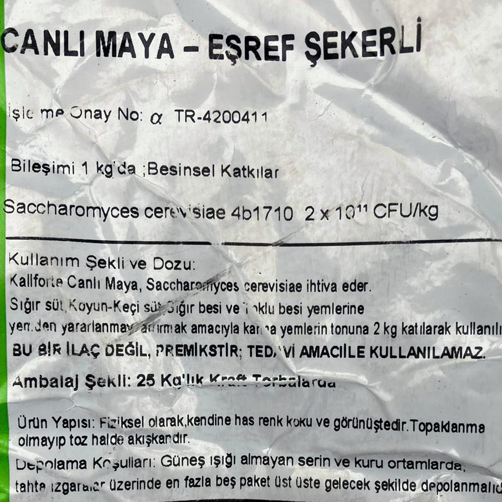 Canlı Maya 25 Kg.