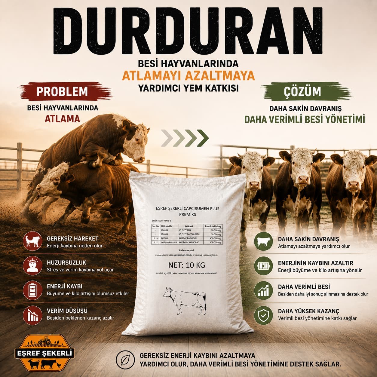 Durduran 10 Kg.