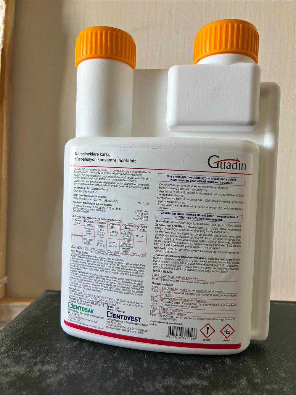 Guadin Karasinek İlacı 1 Lt.