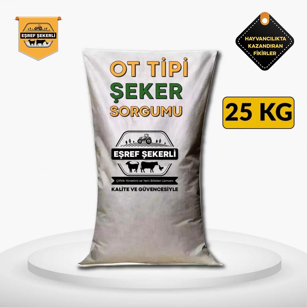 Ot Tipi Şeker Sorgumu 25 Kg.