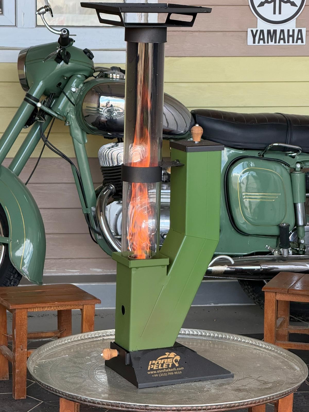 Pars PS Balkon 40 Pelet Sobası