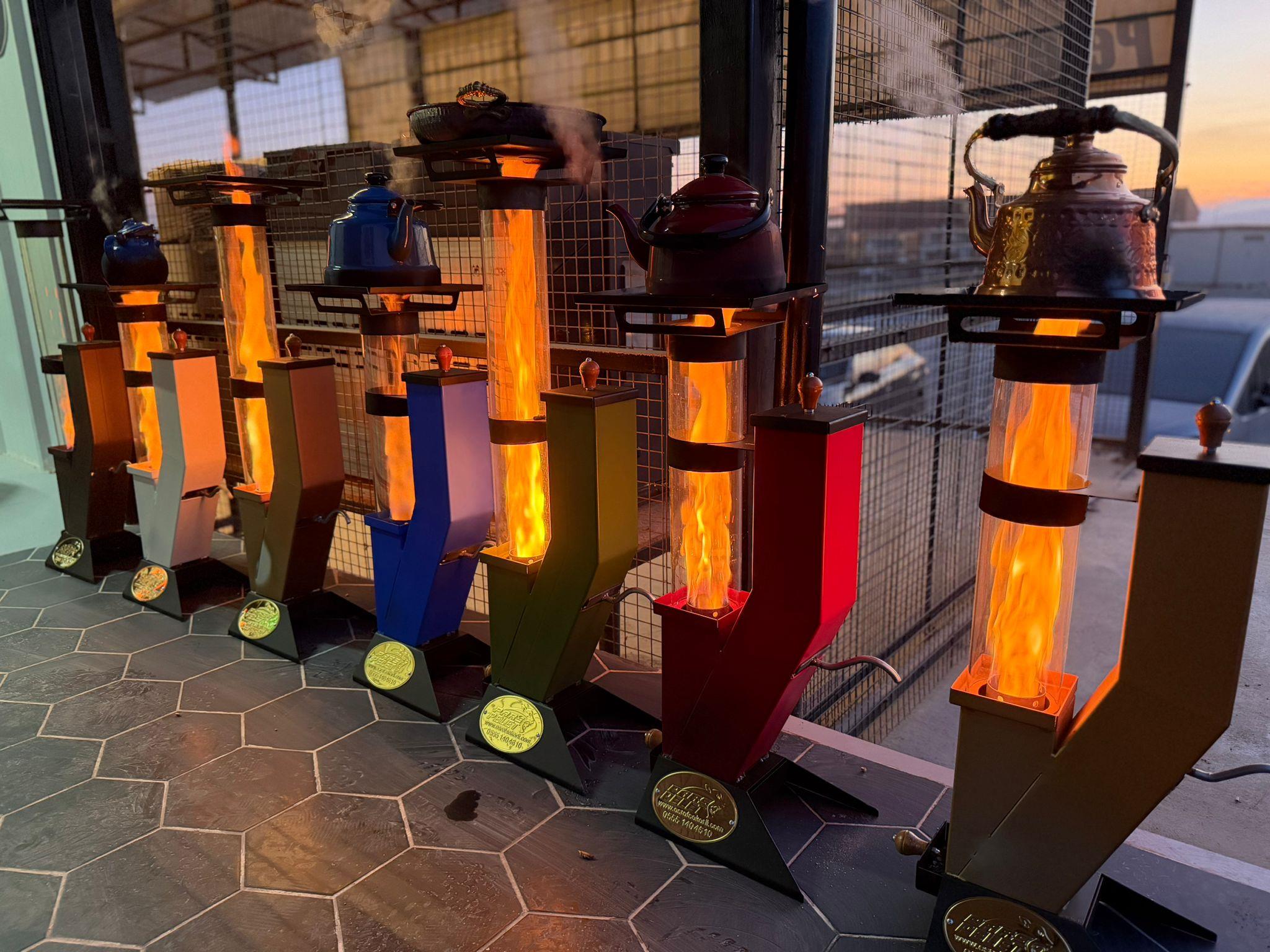 Pars PS Balkon 40 Pelet Sobası