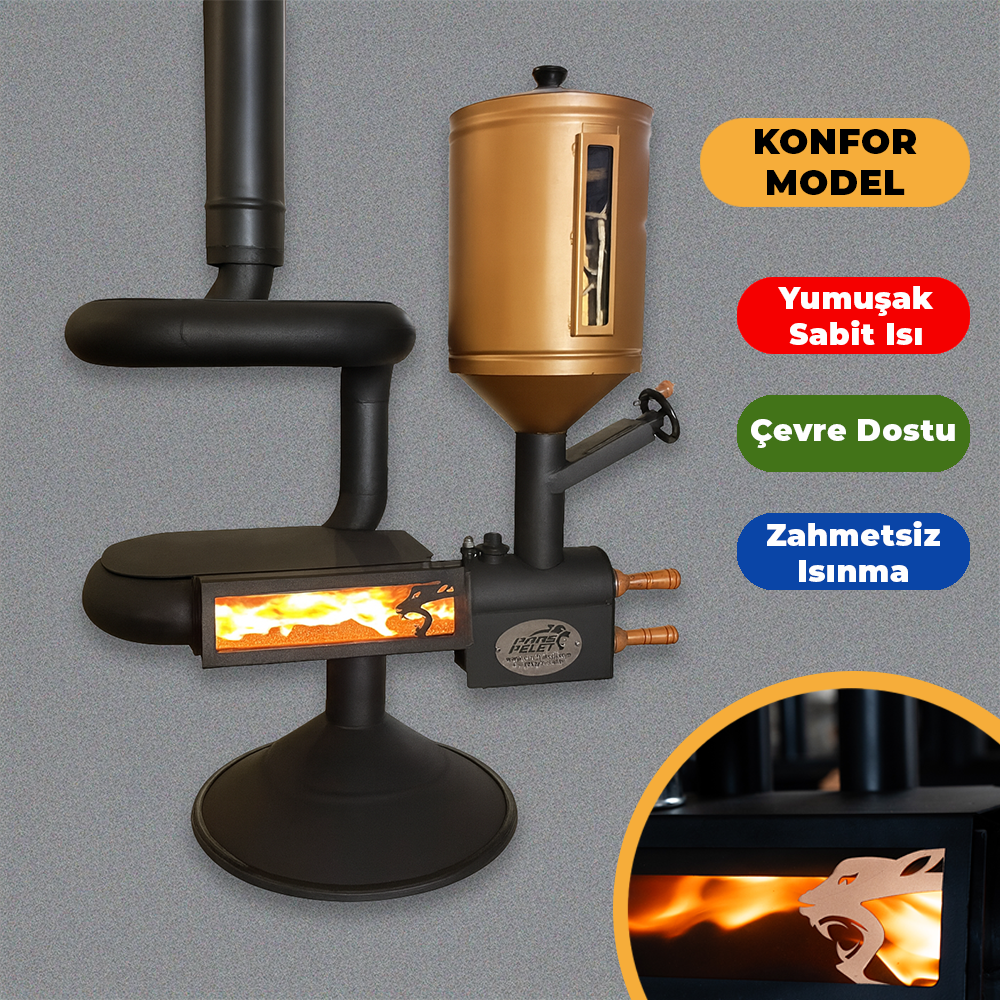 Pars PS Konfor Pelet Sobası