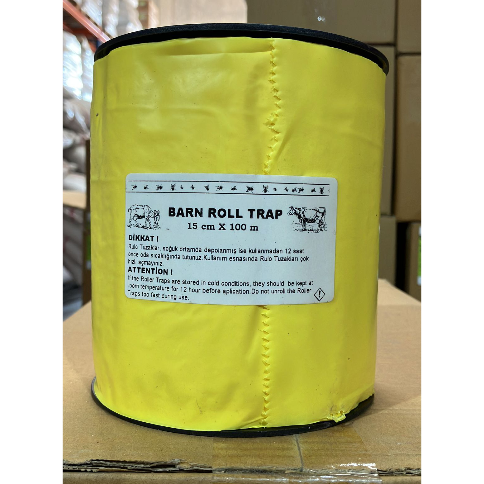 Sinek Yakalama Bandı 15x100 Metre