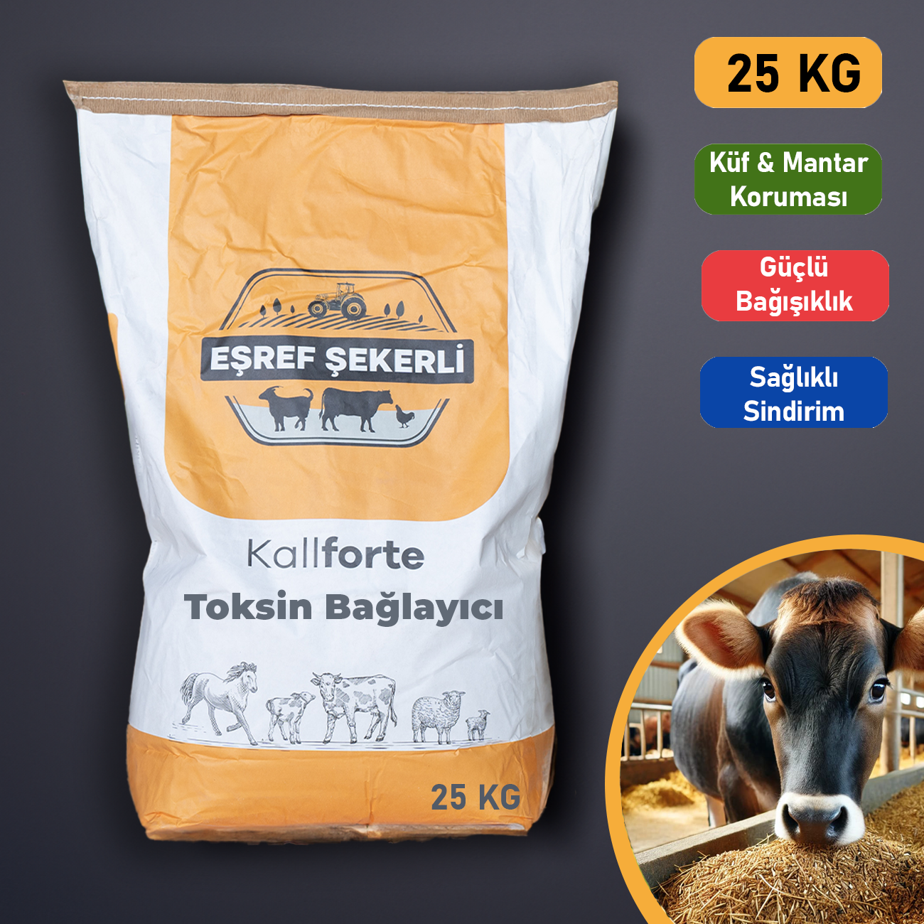 Toksin Bağlayıcı 25 Kg.