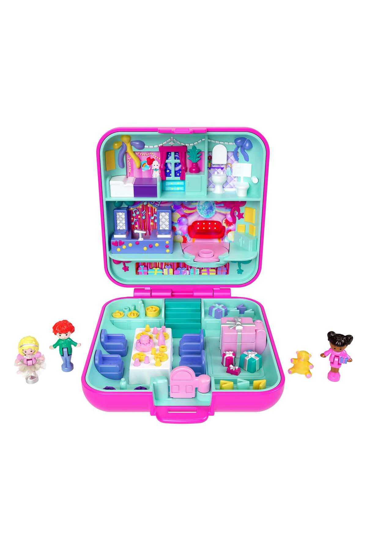 ™ 80. Yıl Dönümüne Özel Nostaljik Kompakt Oyun Seti, Mattel 80. Yıl Dönümüne Özel JGK22-Oyuncak Bebekler