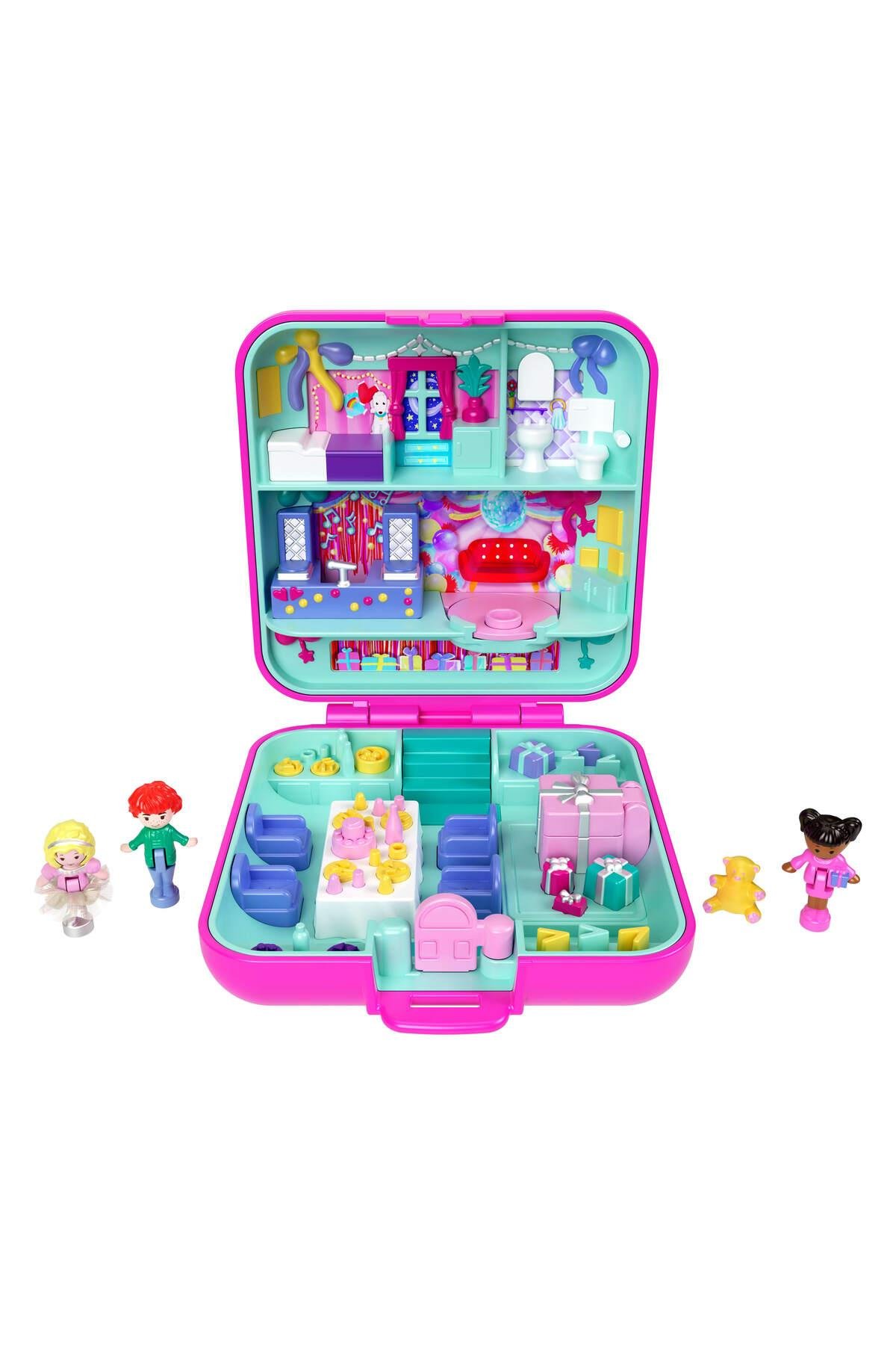 ™ 80. Yıl Dönümüne Özel Nostaljik Kompakt Oyun Seti, Mattel 80. Yıl Dönümüne Özel JGK22-Oyuncak Bebekler