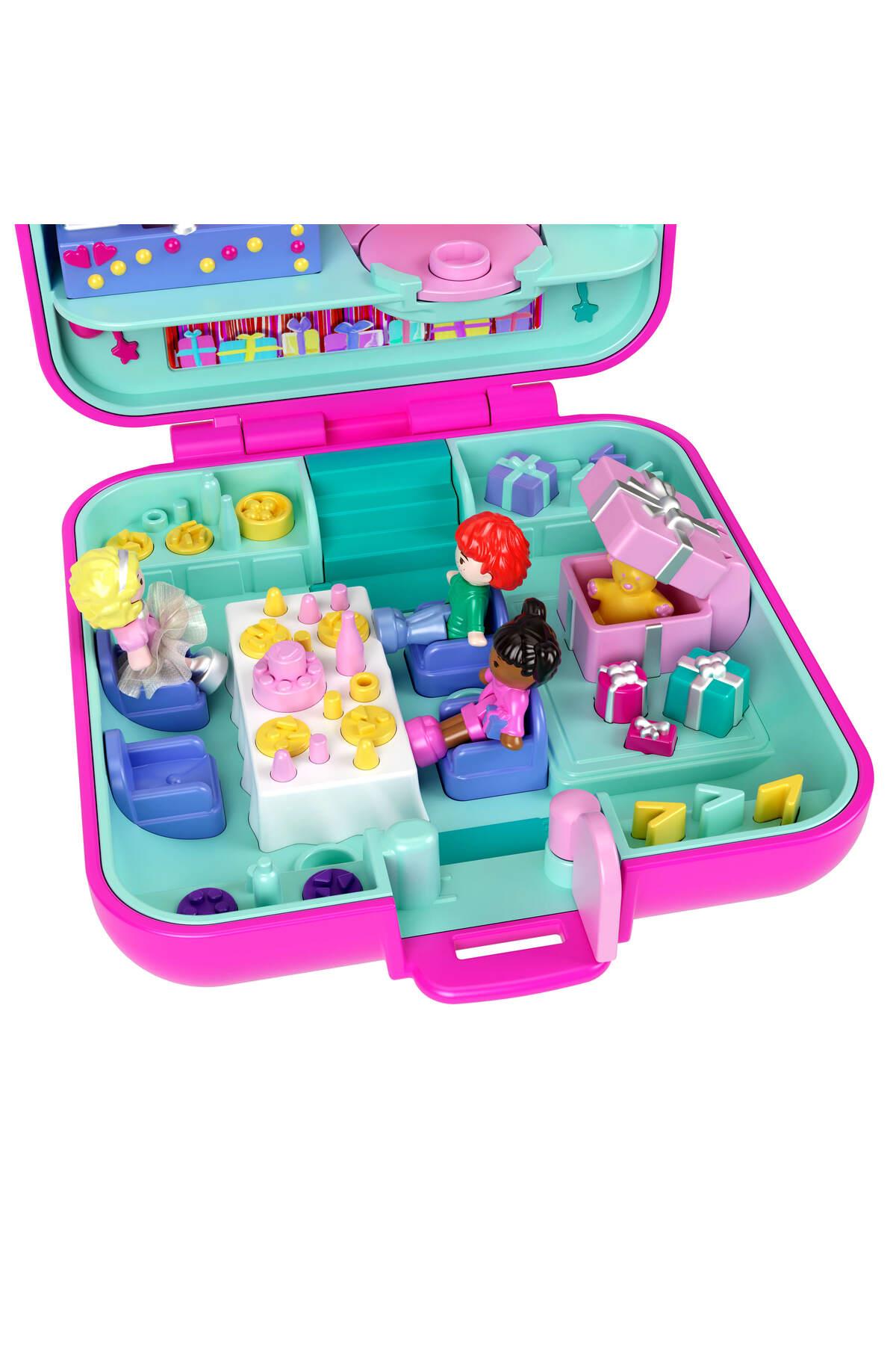 ™ 80. Yıl Dönümüne Özel Nostaljik Kompakt Oyun Seti, Mattel 80. Yıl Dönümüne Özel JGK22-Oyuncak Bebekler