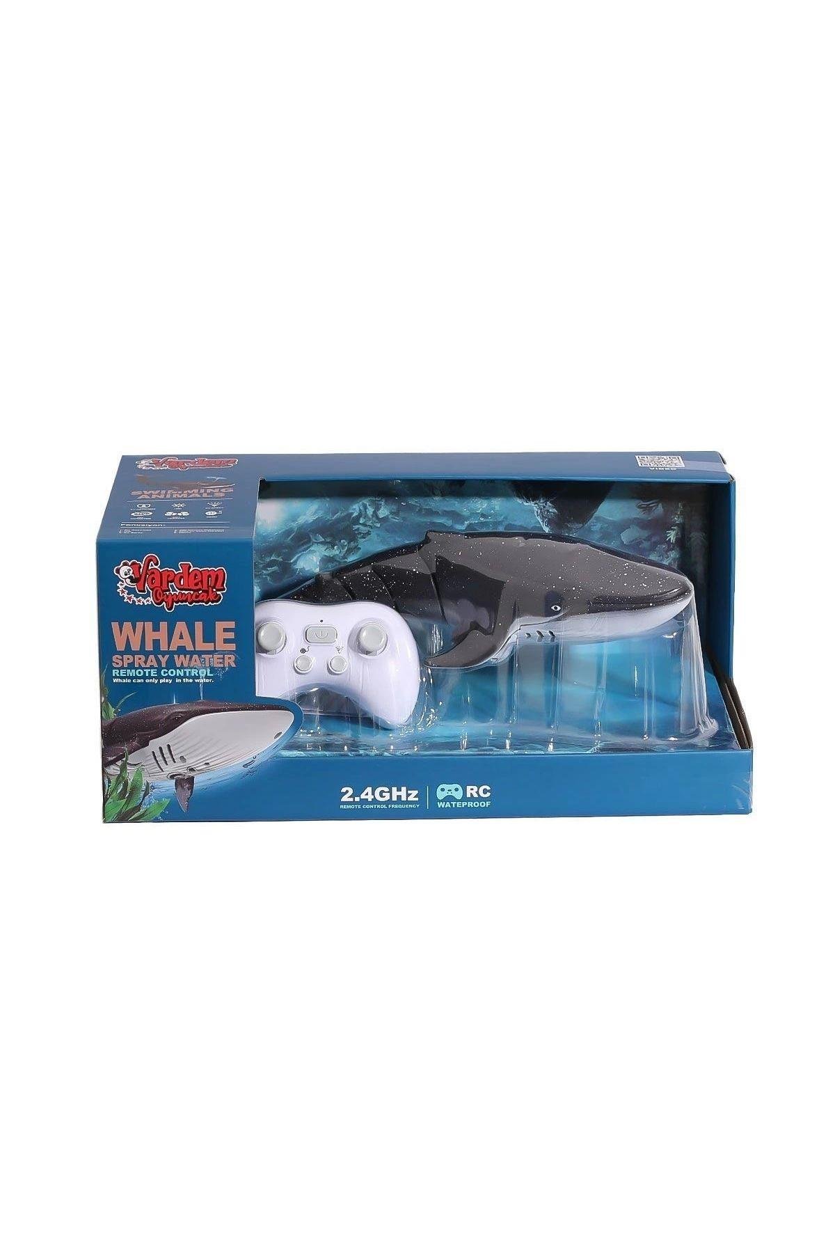 . Wk-18002-31-32 Kumandalı Şarjlı Su Atan Yüzen Köpekbalığı -vardem-Uzaktan Kumandalı Araçlar